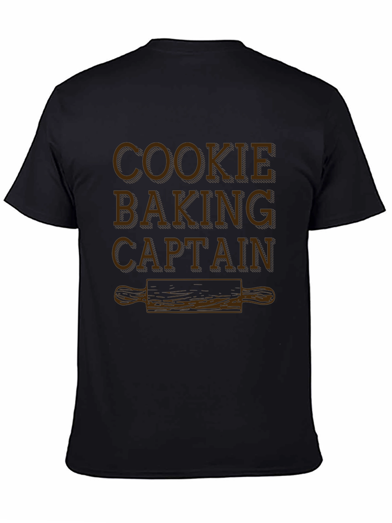 Cookie Baking Captain T-Shirt - Funny Baker Tee