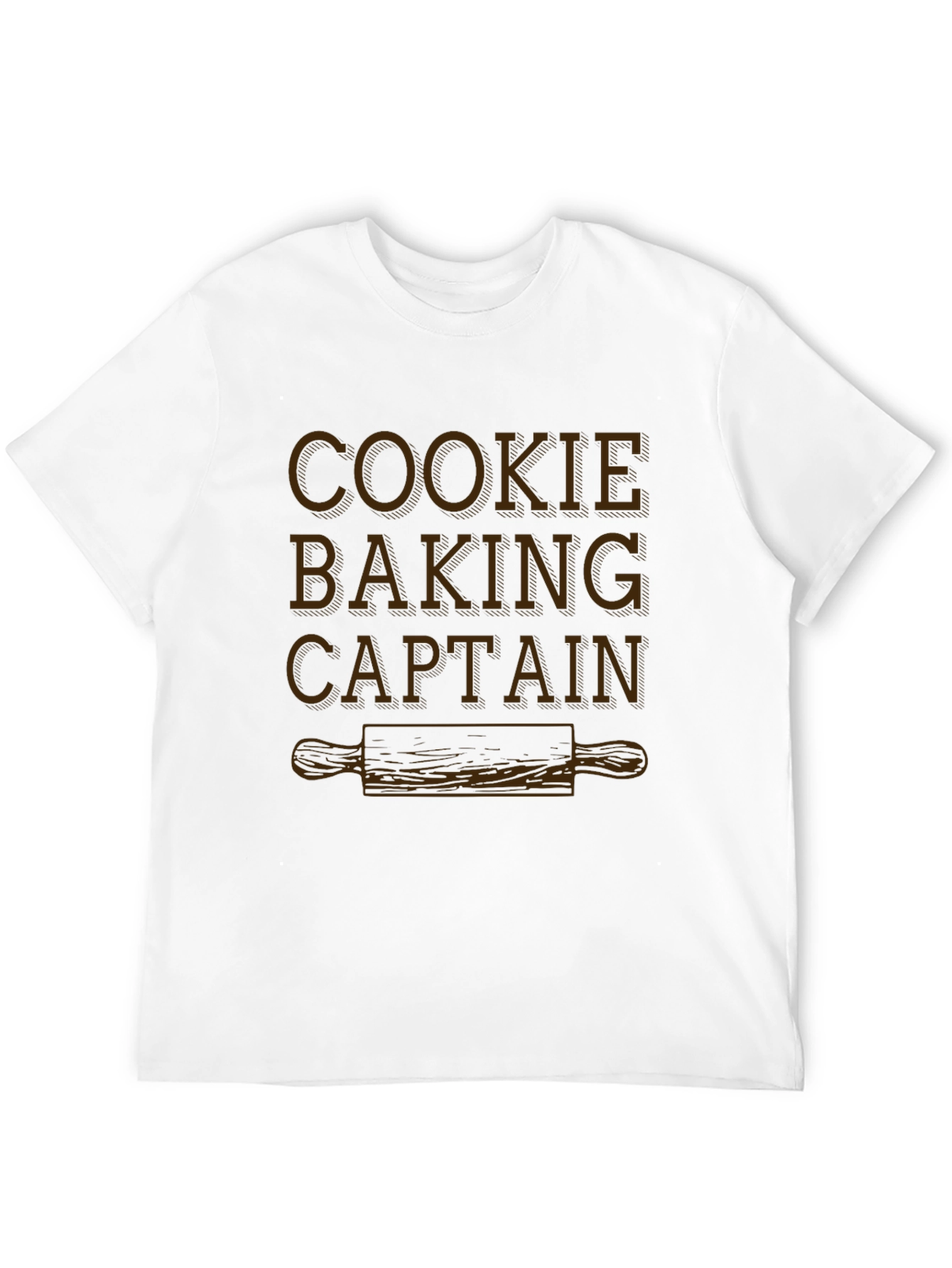 Cookie Baking Captain T-Shirt - Funny Baker Tee