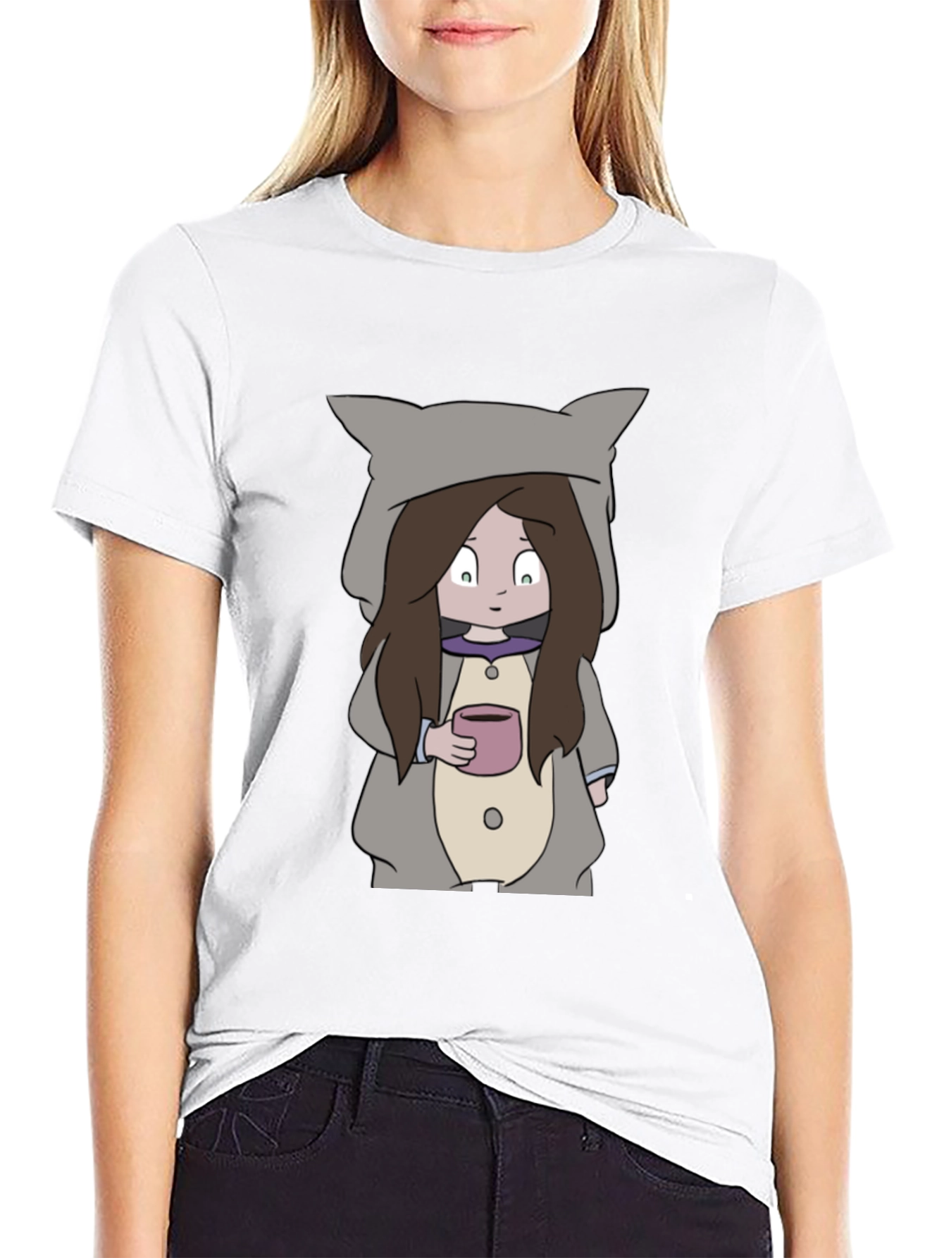 Cute Cartoon Character Tee