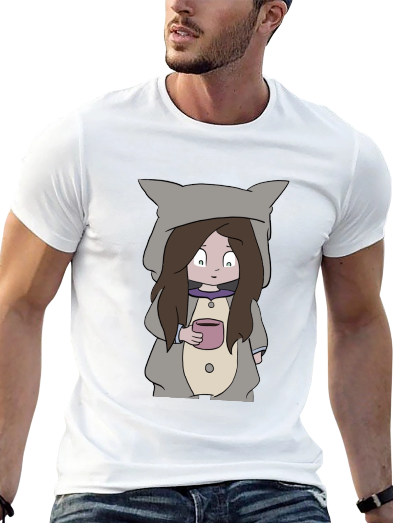 Cute Cartoon Character Tee