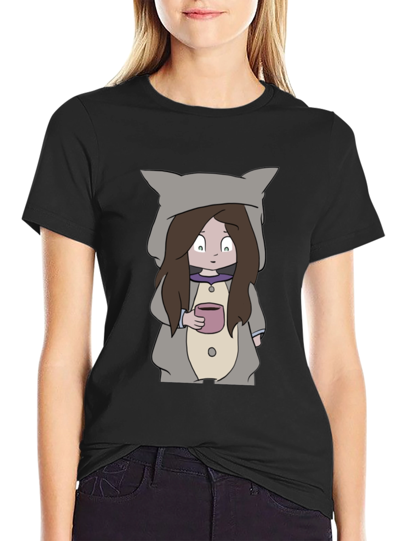 Cute Cartoon Character Tee
