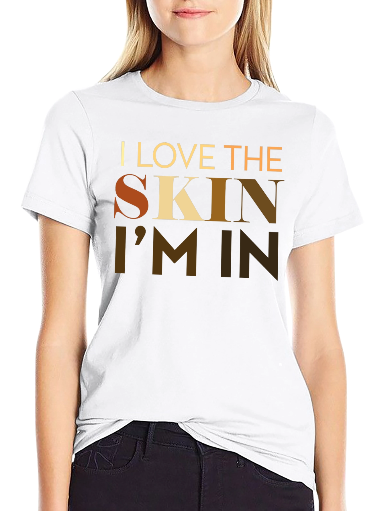 I Love The Skin Im In Graphic T-Shirt