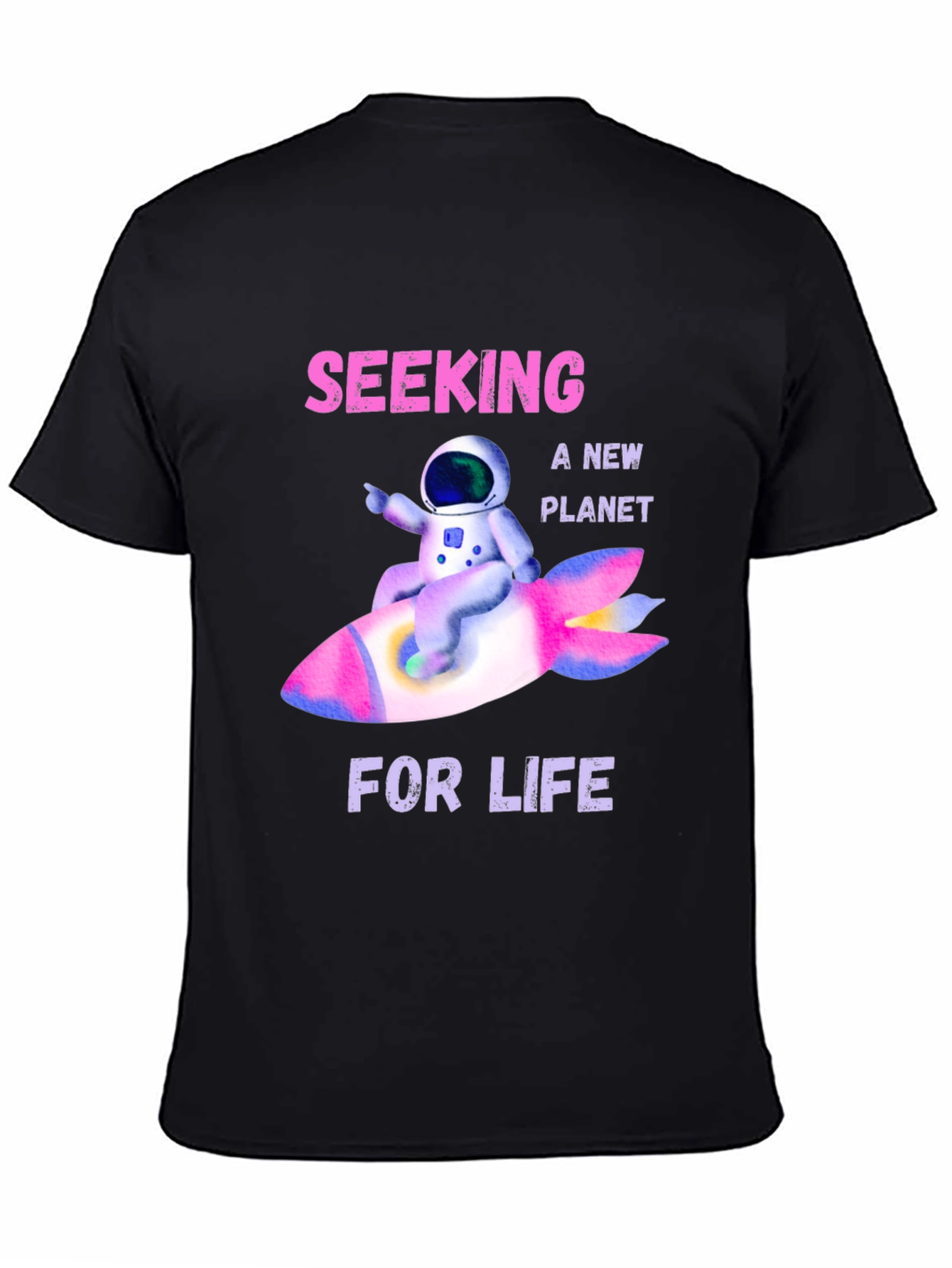 Seeking a New Planet Graphic T-Shirt
