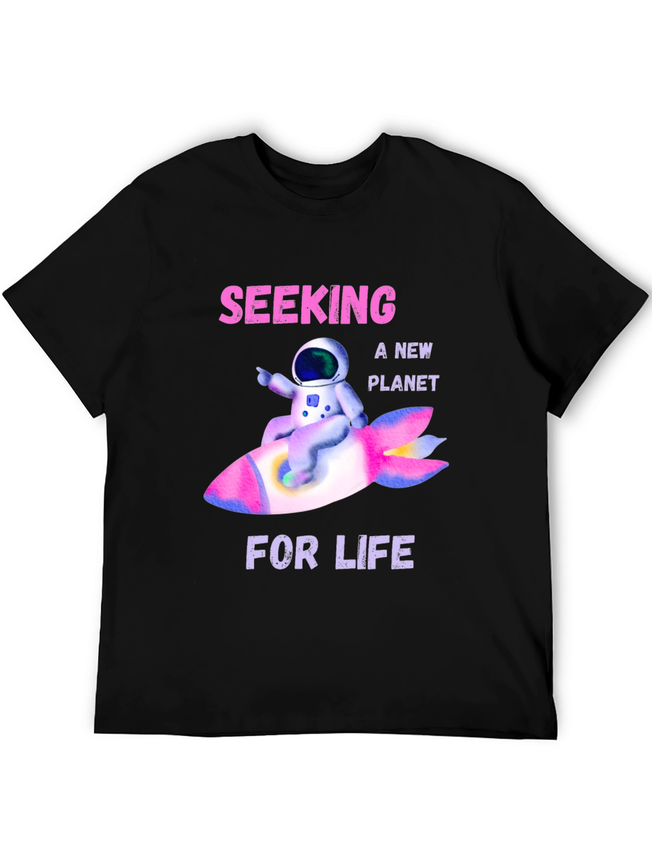 Seeking a New Planet Graphic T-Shirt