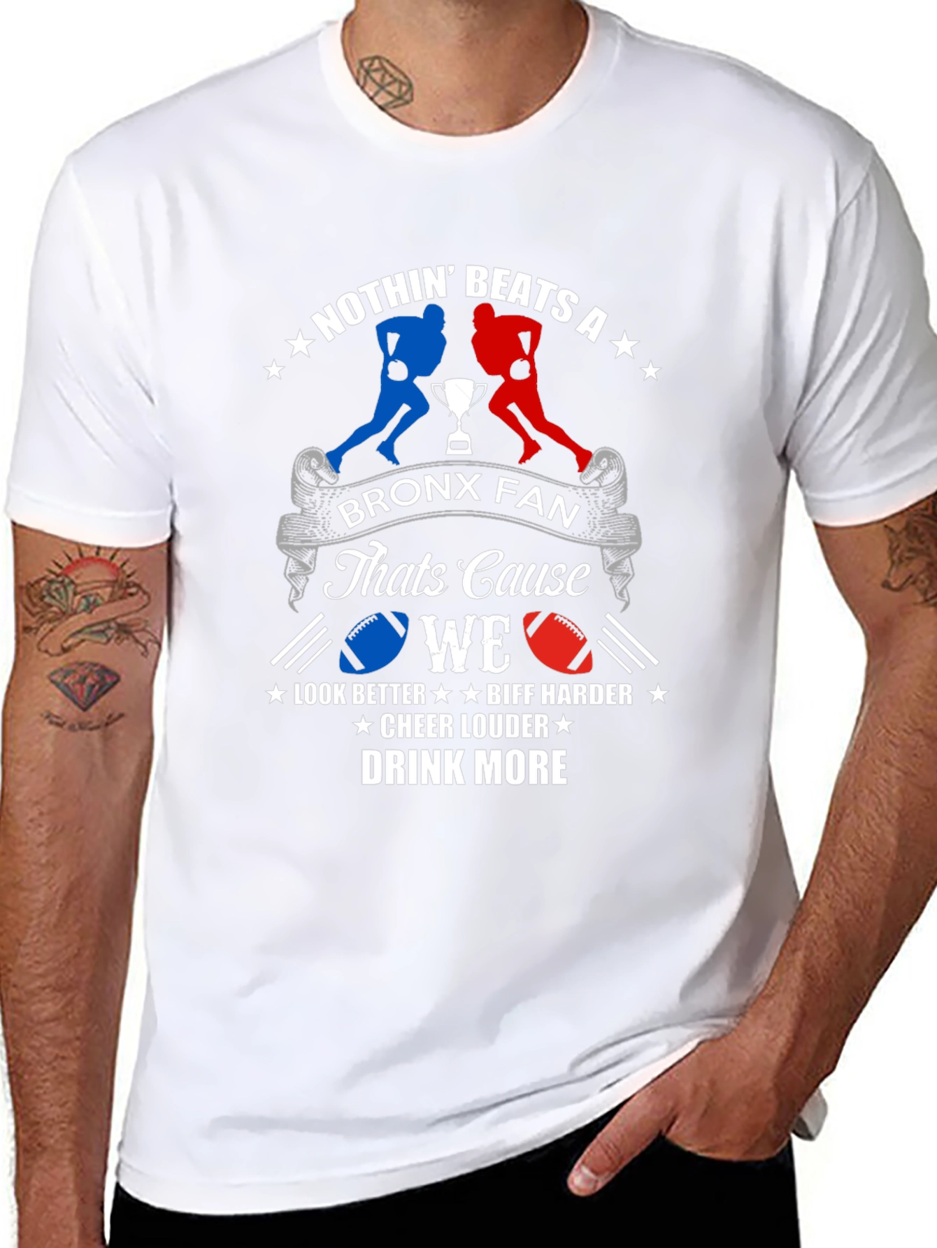 Bronx Fan T-Shirt - Football Inspired
