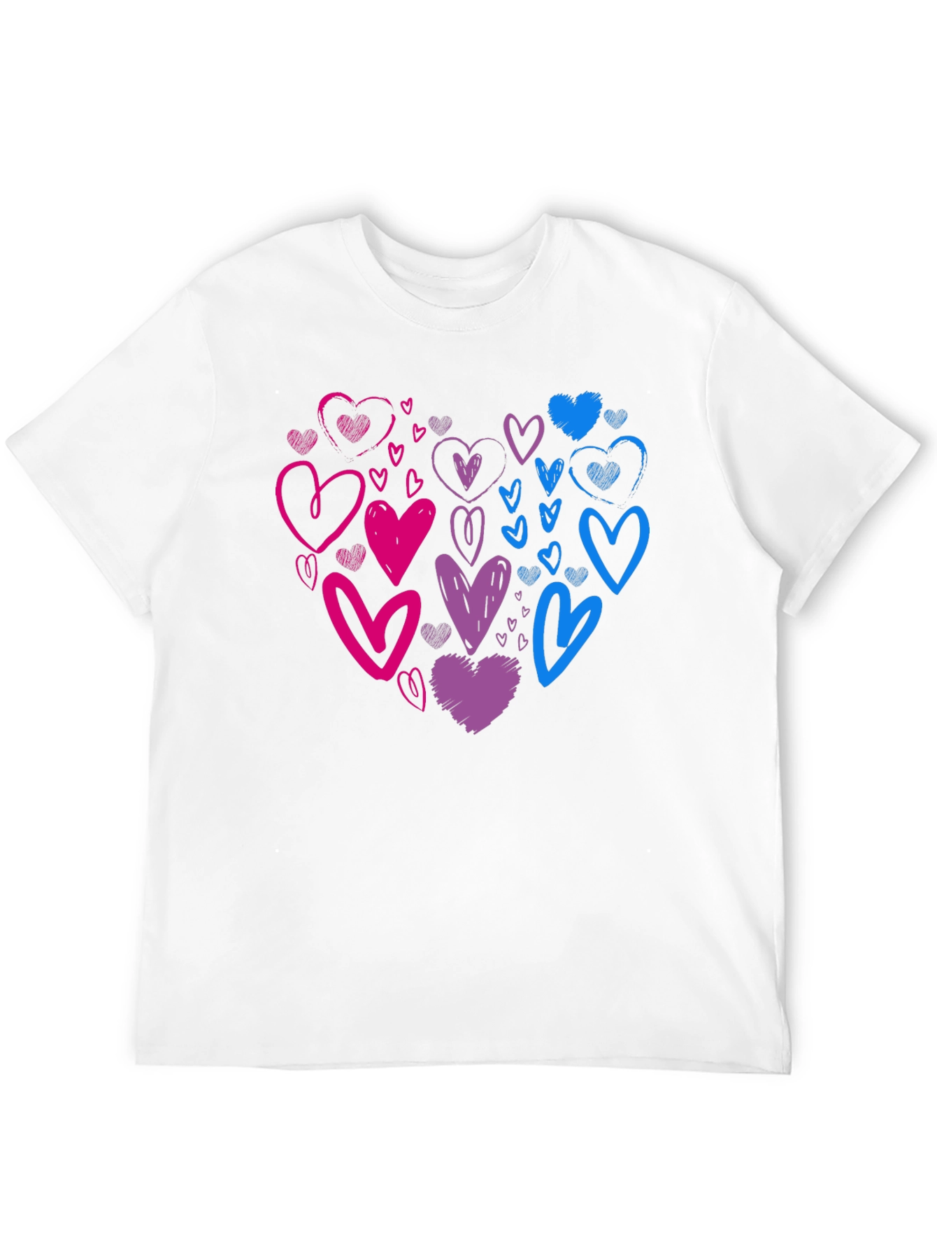 Bisexual Pride Heart T-Shirt