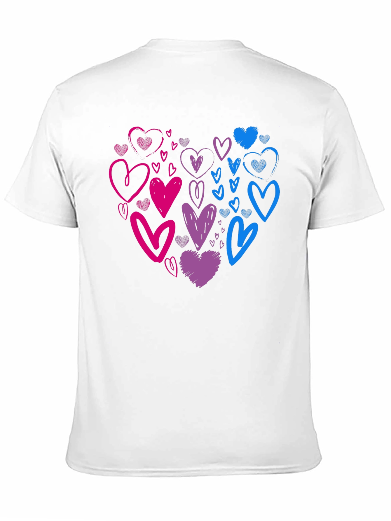 Bisexual Pride Heart T-Shirt