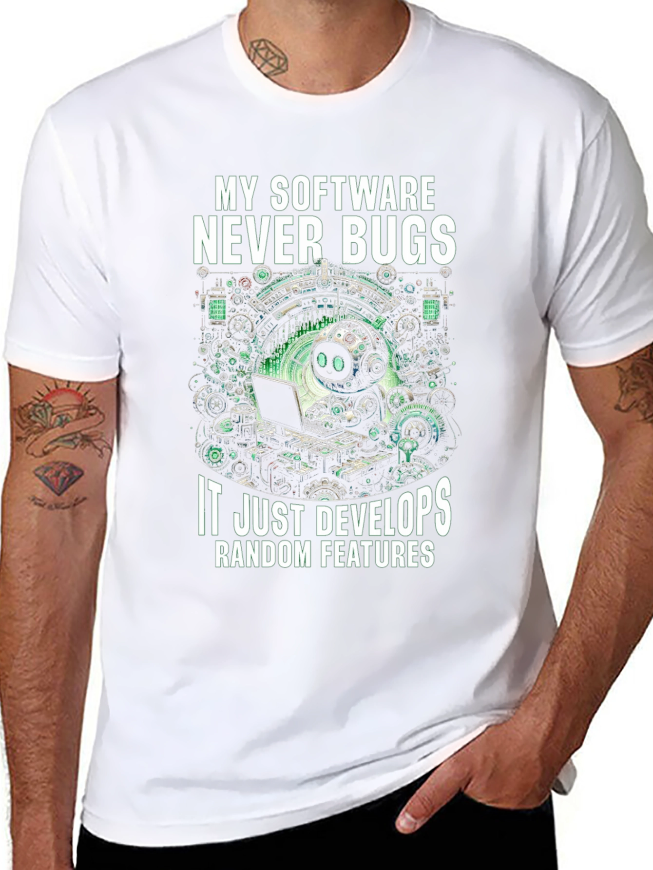 Software Developer Bug T-Shirt