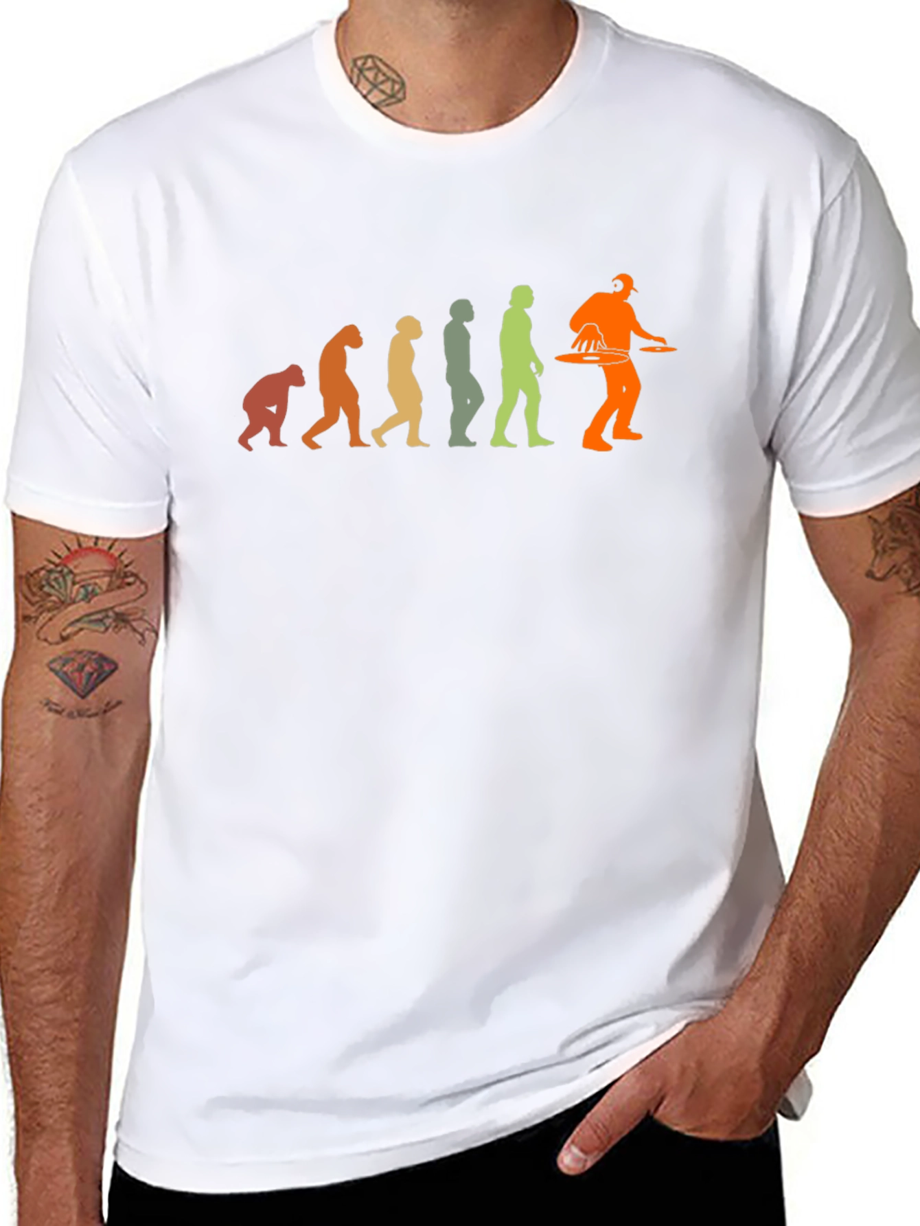 DJ Evolution Graphic Tee - Black