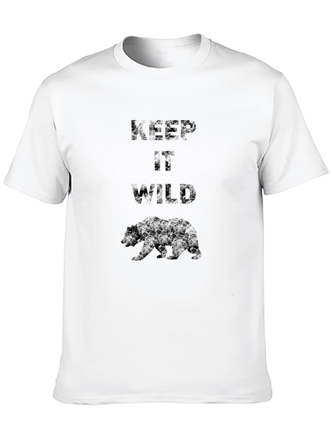 Keep It Wild Black Bear Graphic T-Shirt