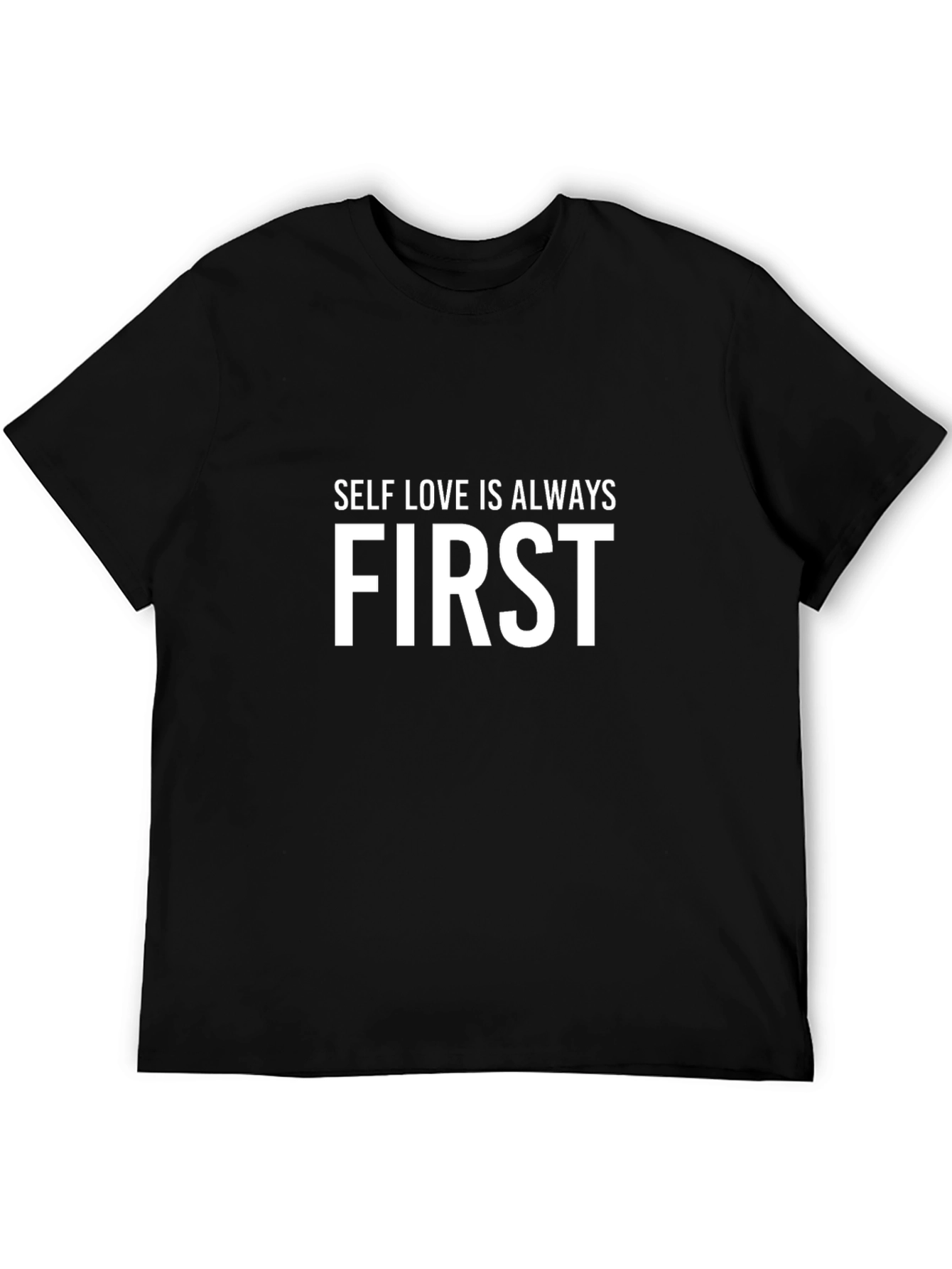 Self Love First Black T-Shirt