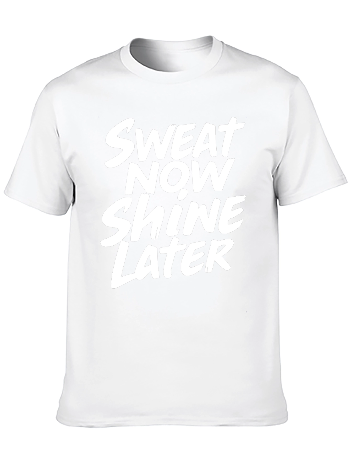 Sweat Now Shine Later Graphic Tee - Black