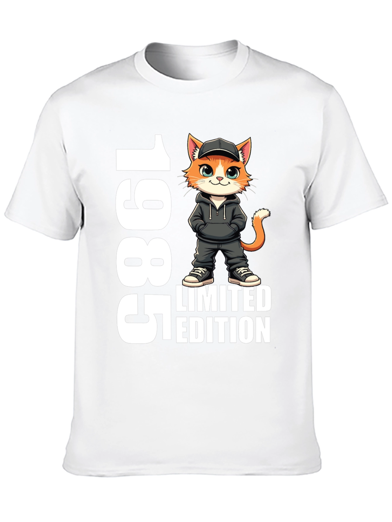 1985 Limited Edition Cat Graphic Tee
