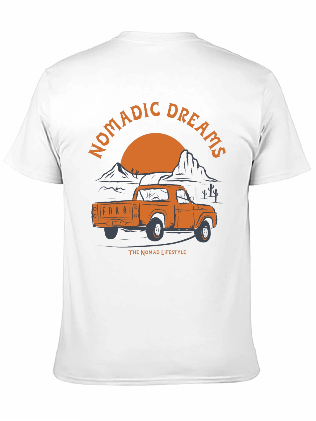 Nomadic Dreams Truck Graphic T-Shirt