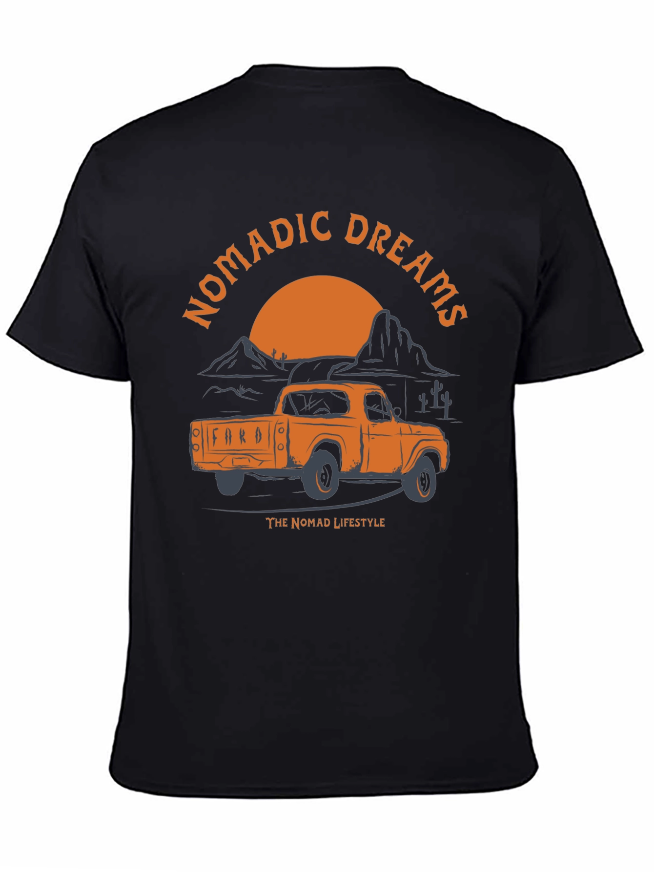 Nomadic Dreams Truck Graphic T-Shirt