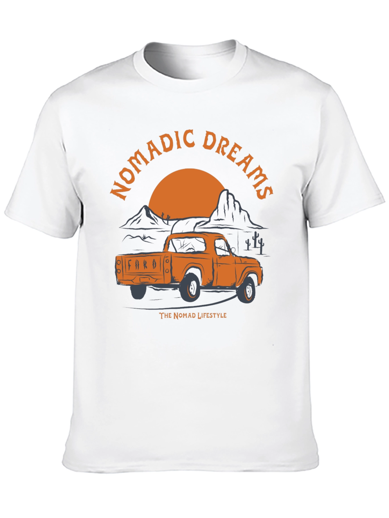 Nomadic Dreams Truck Graphic T-Shirt