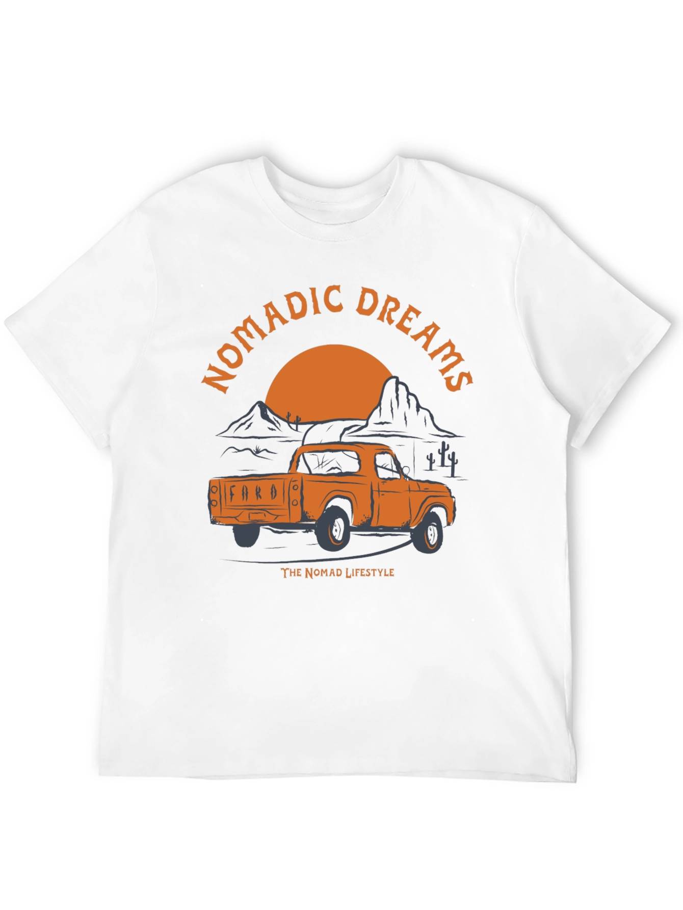 Nomadic Dreams Truck Graphic T-Shirt