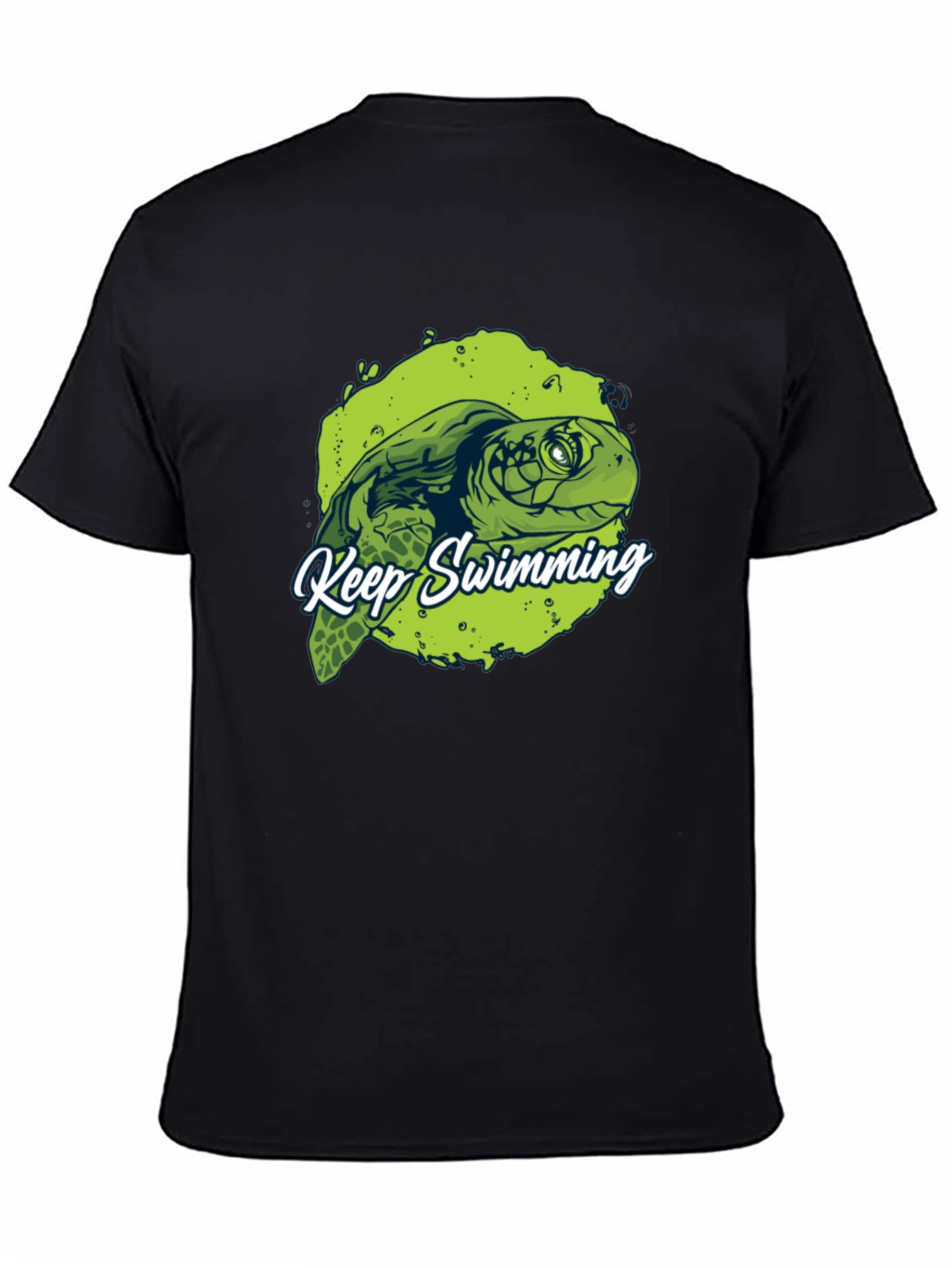 Keep Swimming Turtle Graphic Tee