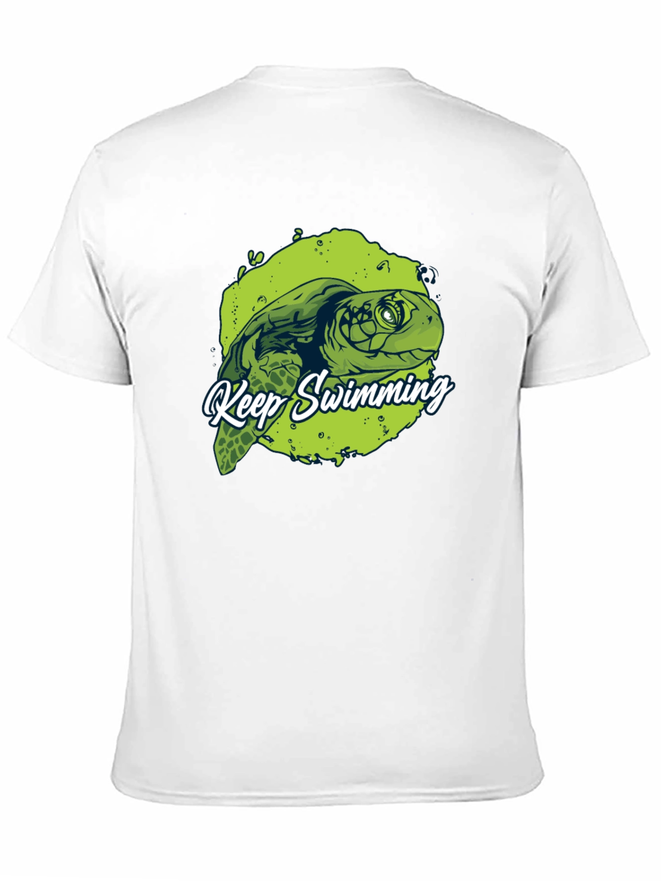 Keep Swimming Turtle Graphic Tee