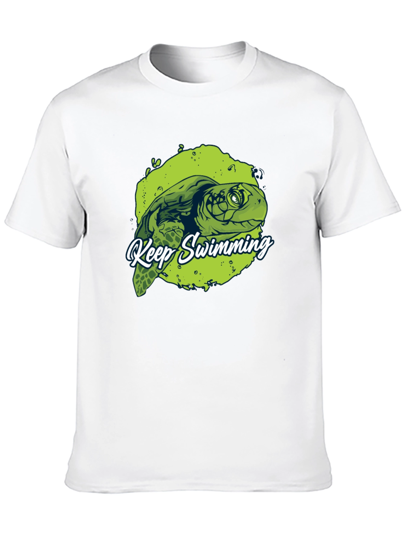 Keep Swimming Turtle Graphic Tee