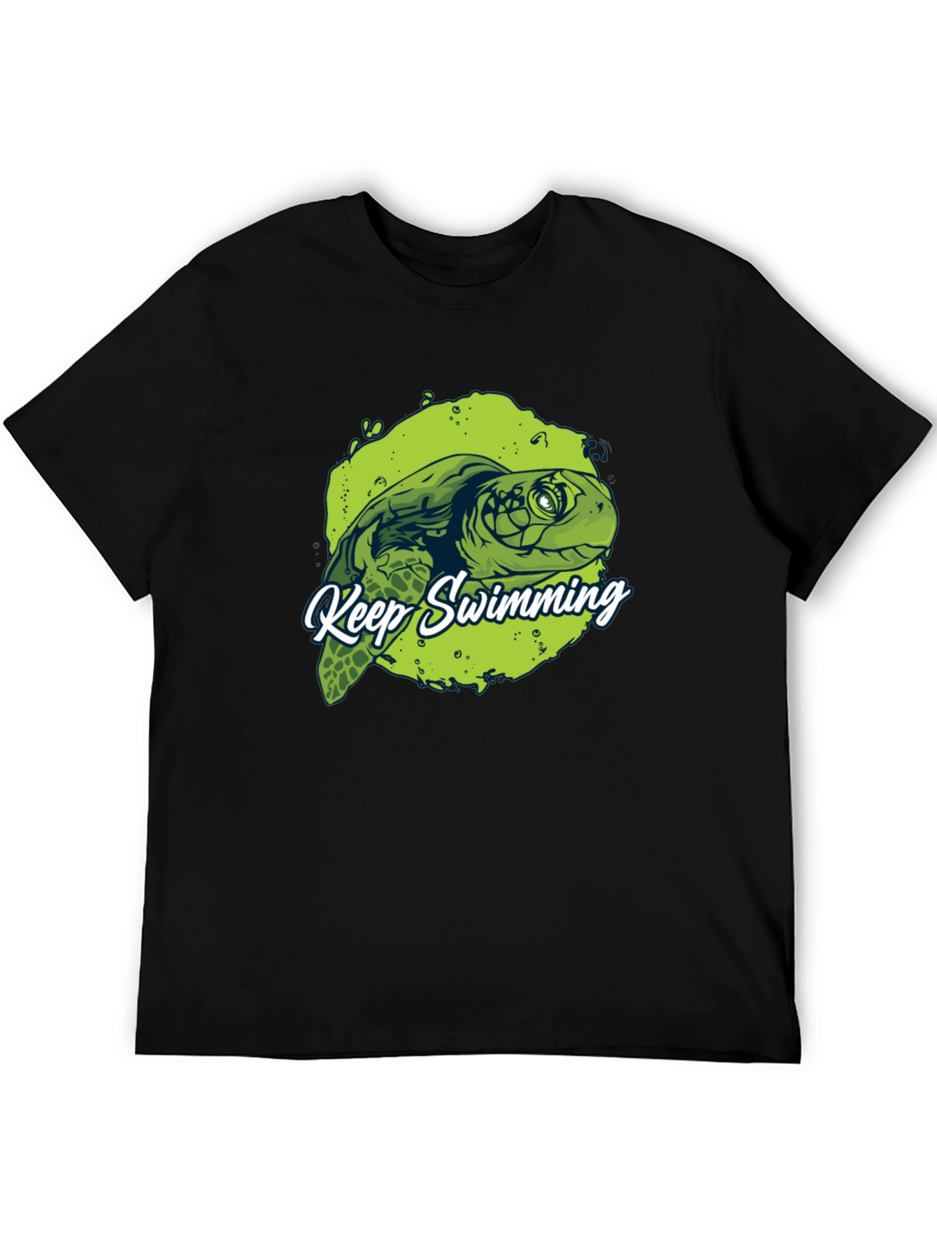 Keep Swimming Turtle Graphic Tee