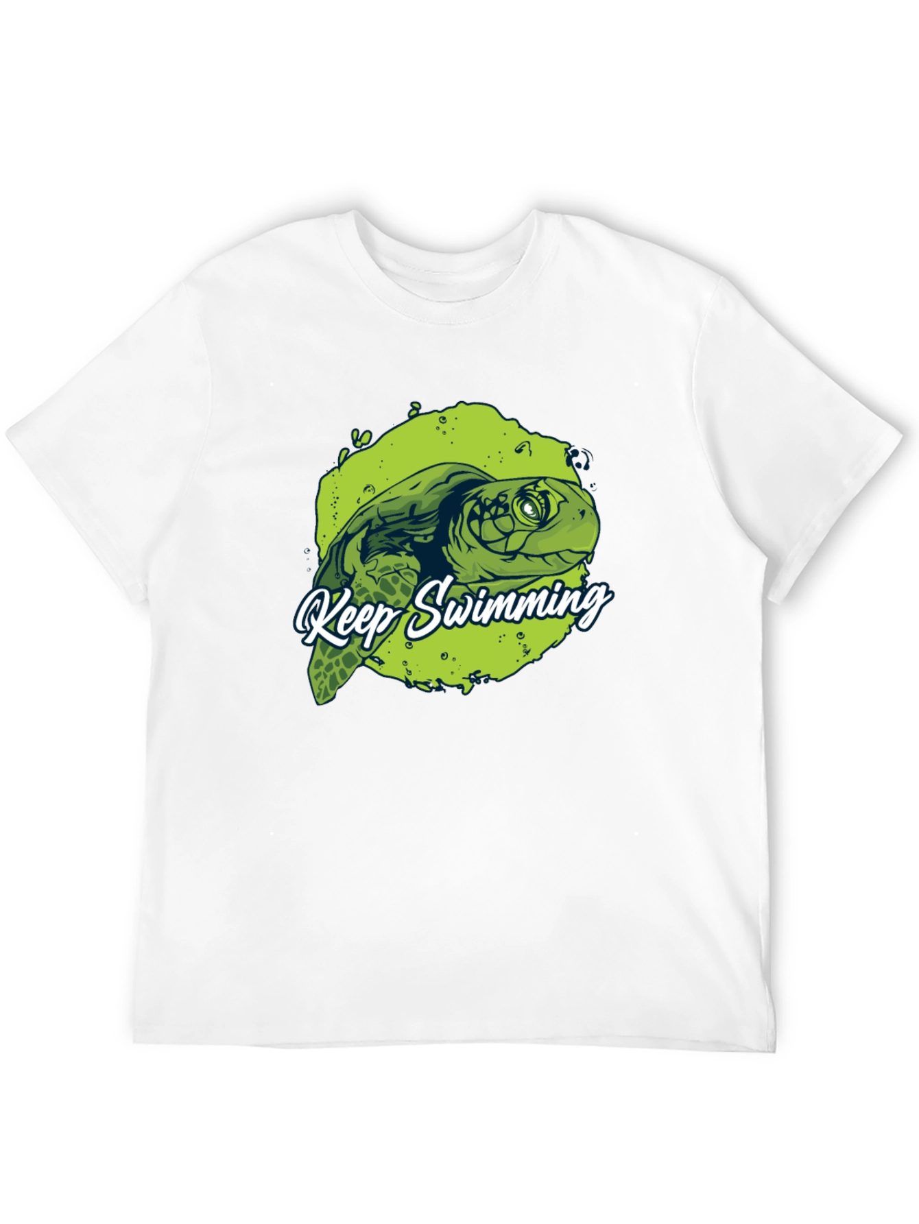 Keep Swimming Turtle Graphic Tee