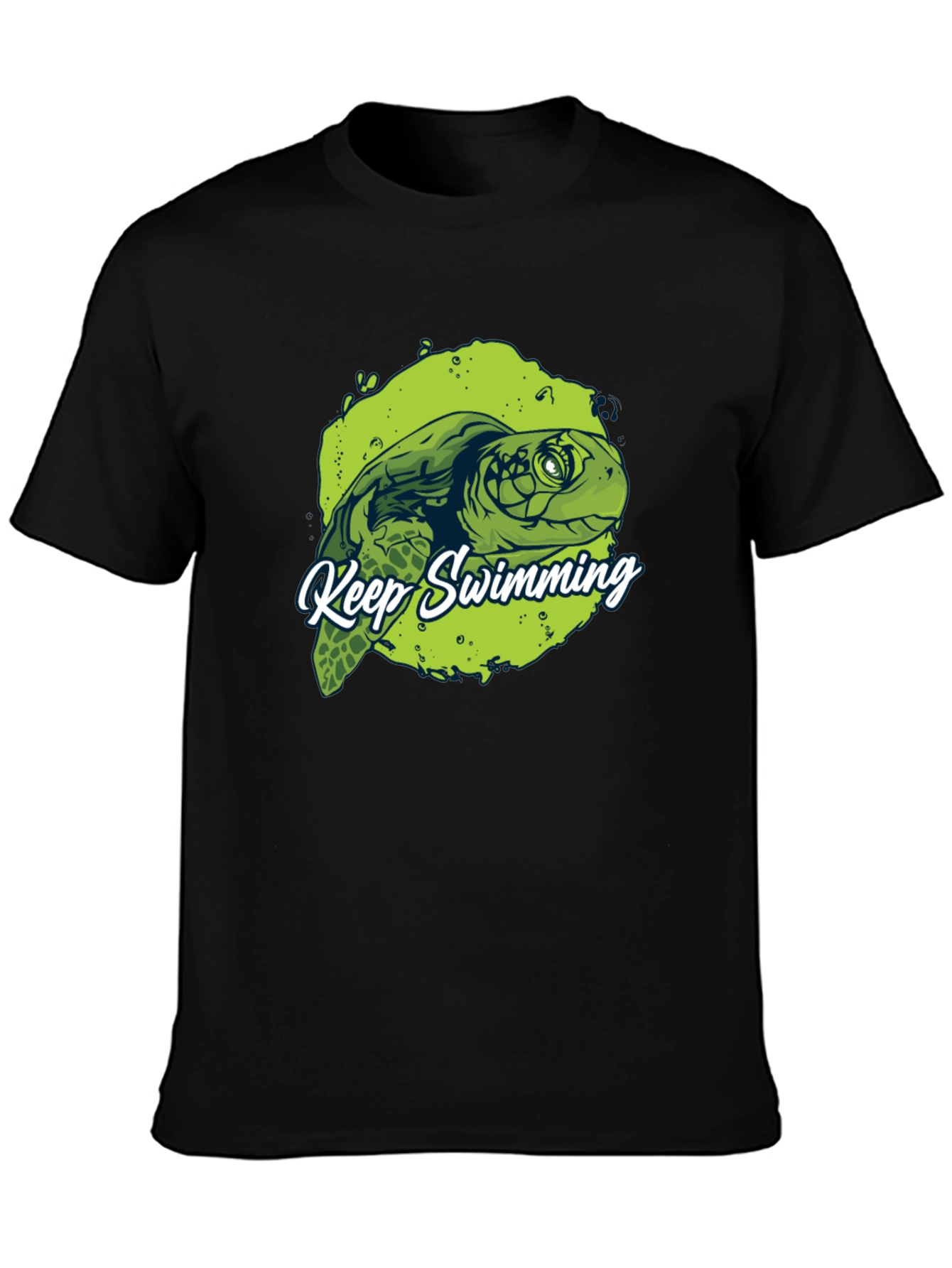 Keep Swimming Turtle Graphic Tee