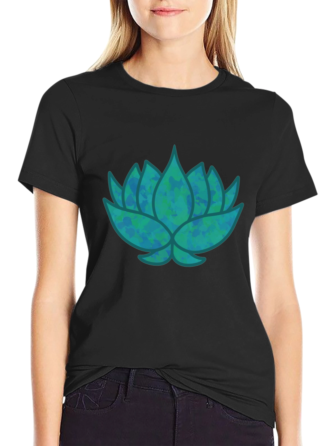 Lotus Graphic Tee