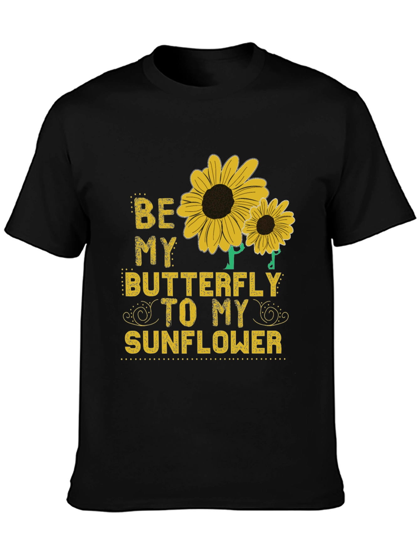 Be My Butterfly to My Sunflower Graphic Tee