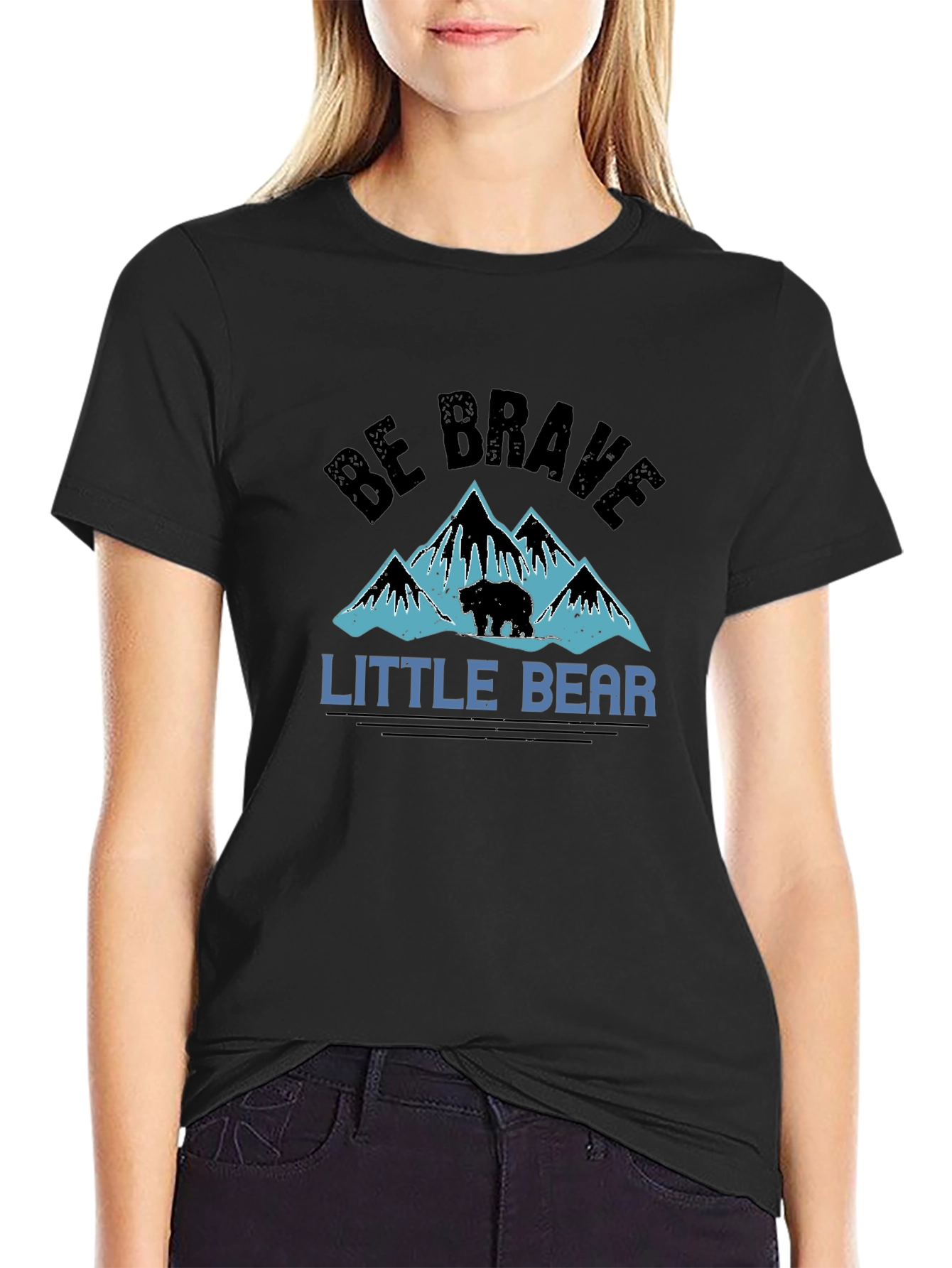 Be Brave Little Bear Graphic Tee