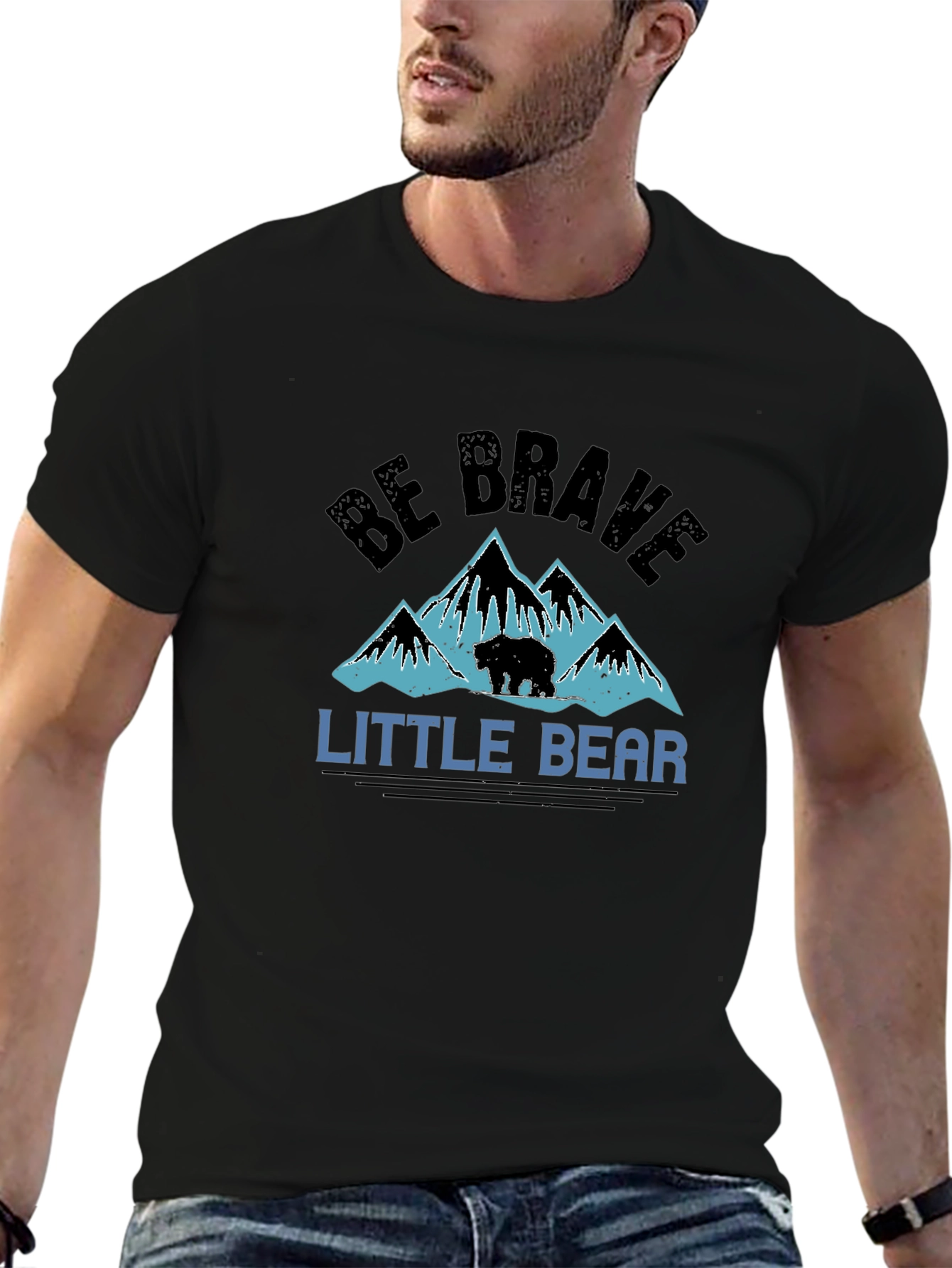 Be Brave Little Bear Graphic Tee