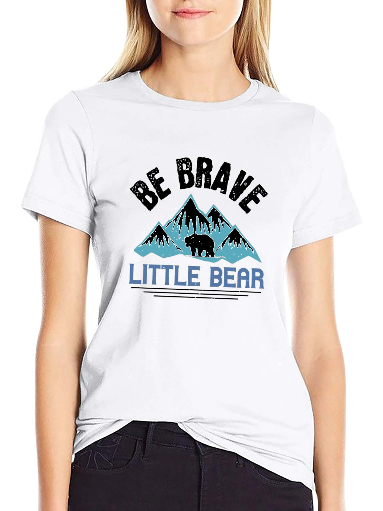 Be Brave Little Bear Graphic Tee