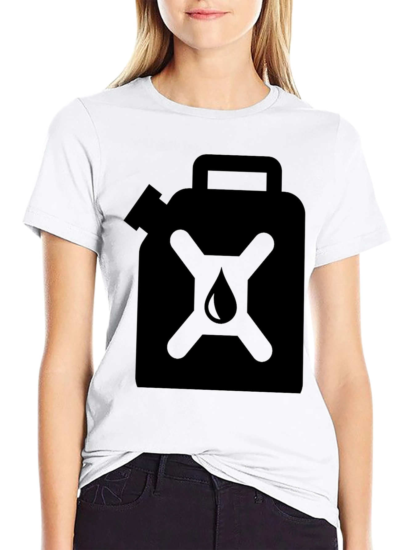 Black Fuel Can T-Shirt