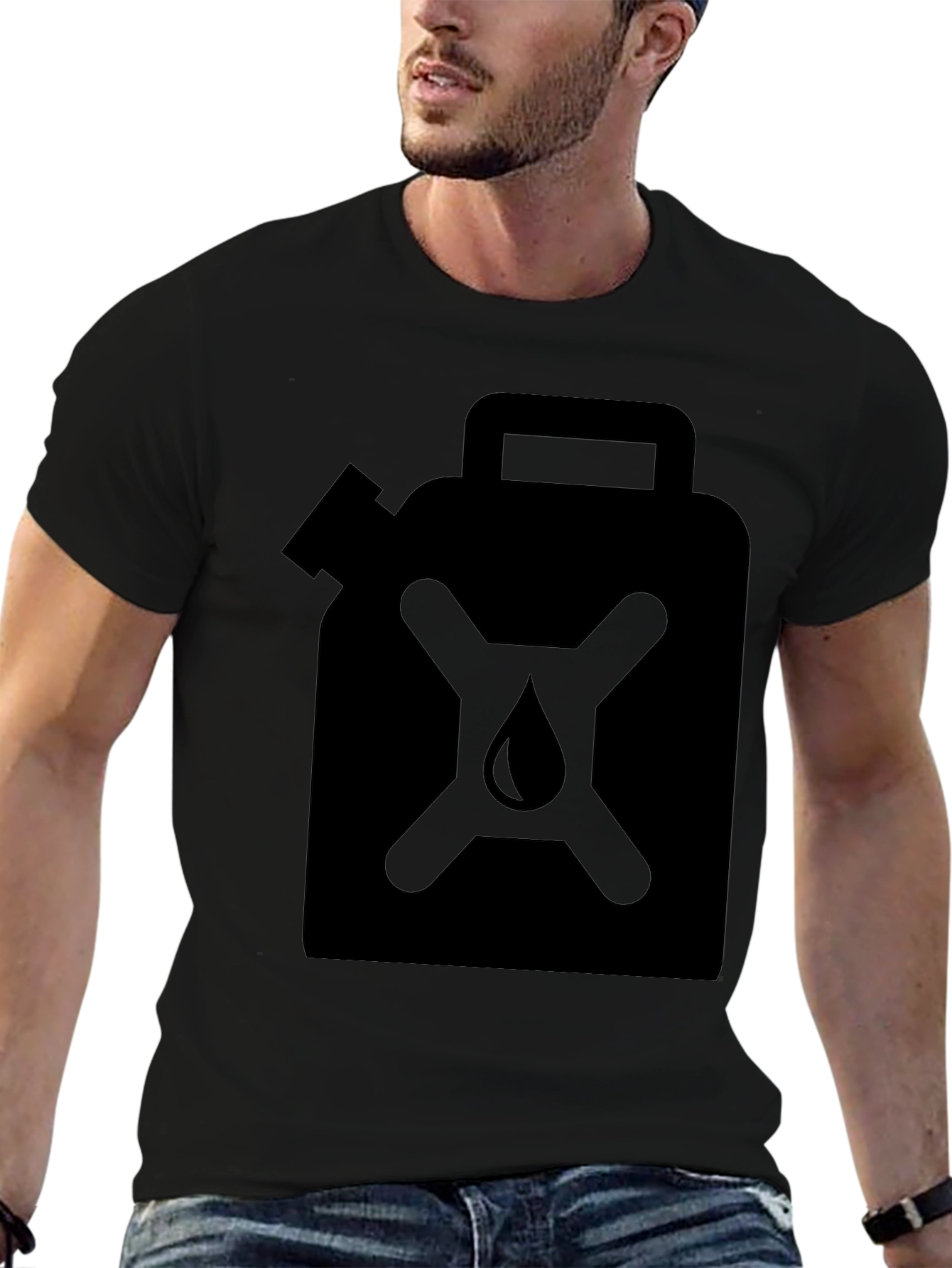 Black Fuel Can T-Shirt