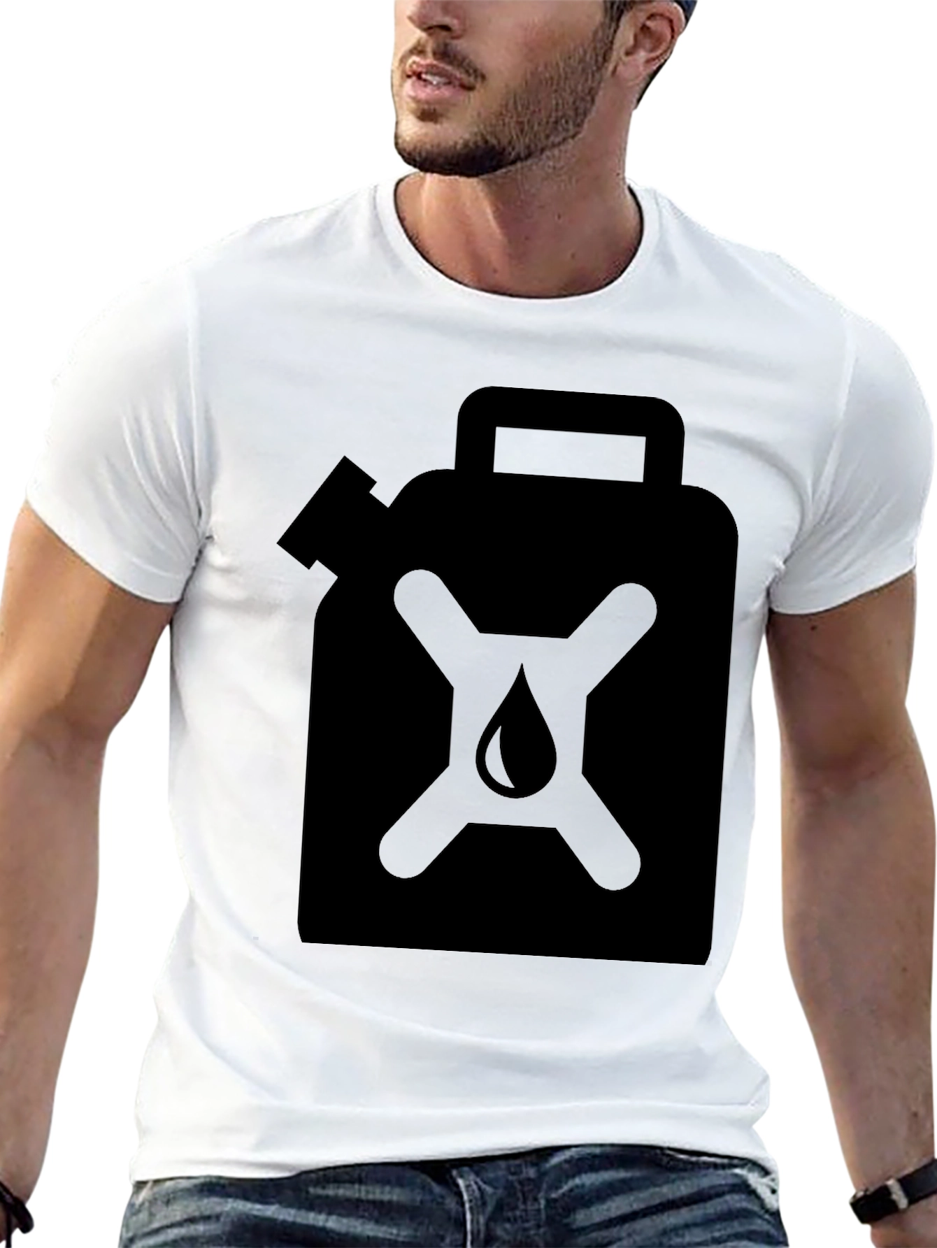 Black Fuel Can T-Shirt