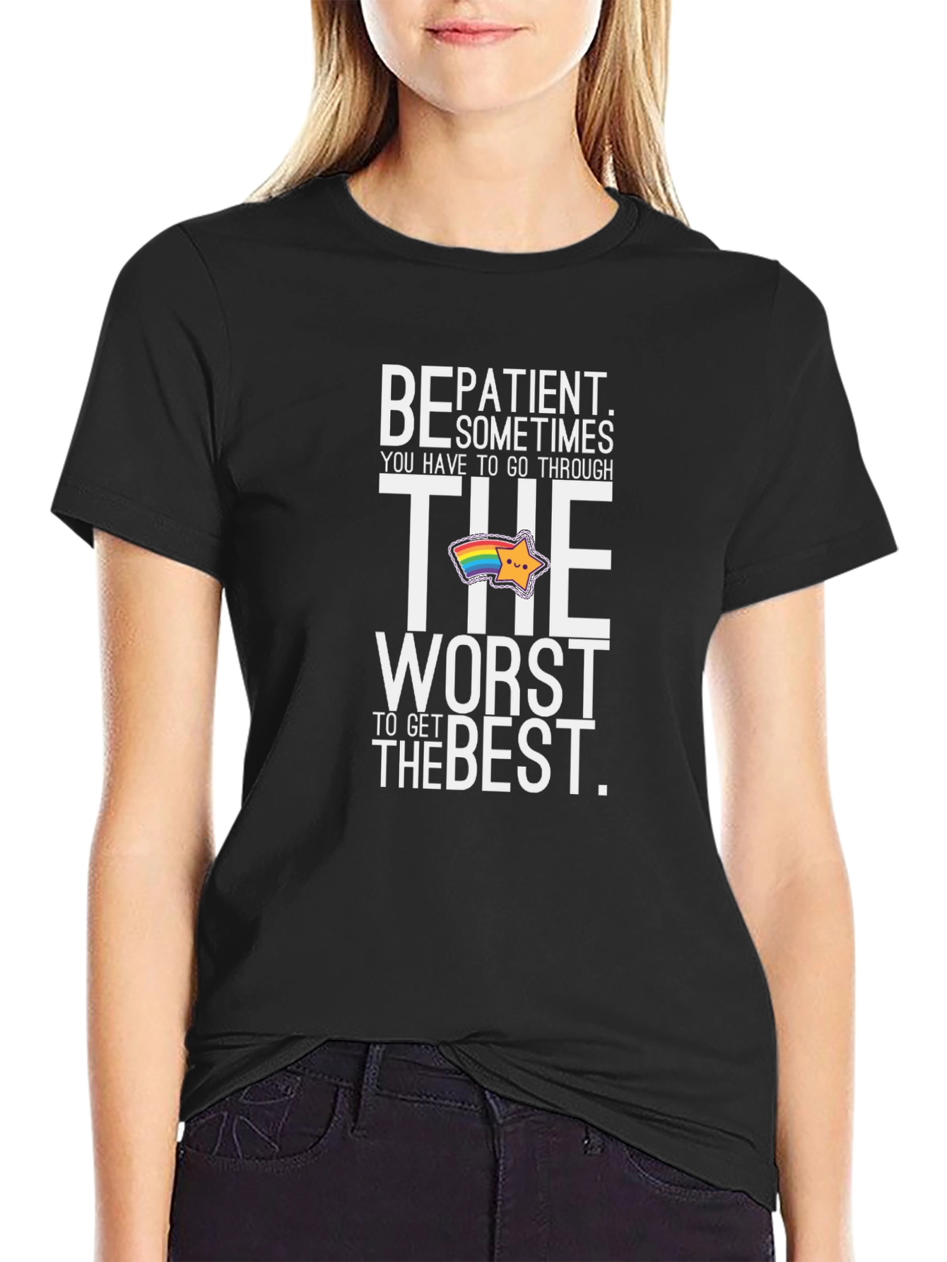 Be Patient T-Shirt - Inspirational Graphic Tee
