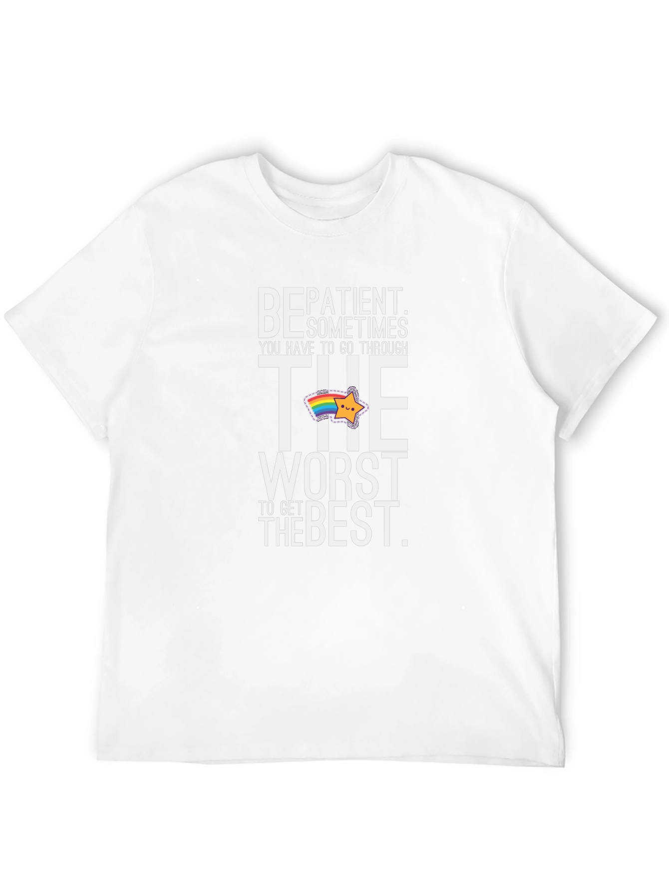 Be Patient T-Shirt - Inspirational Graphic Tee