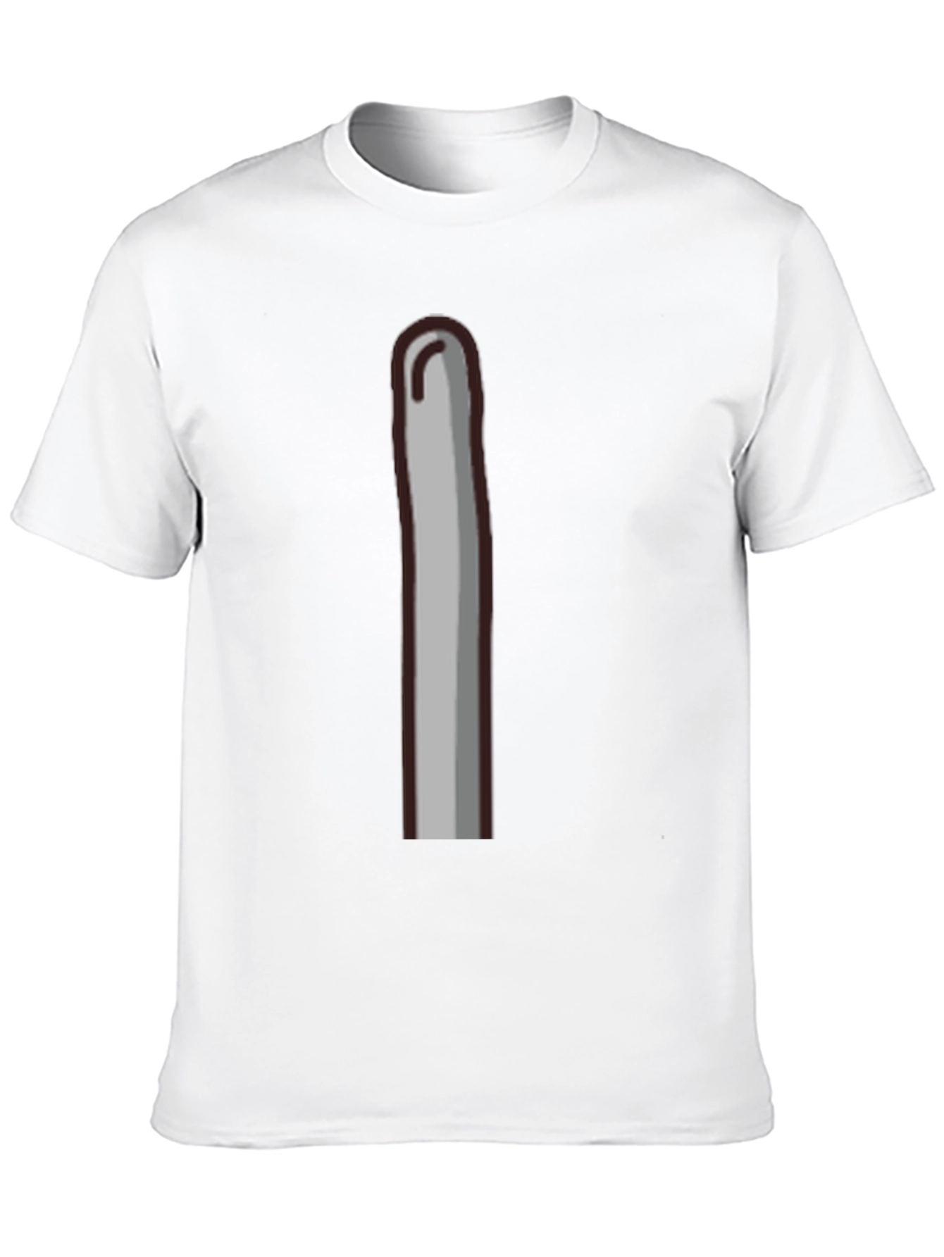 Funny Crochet Hook Graphic T-Shirt - Unique Design