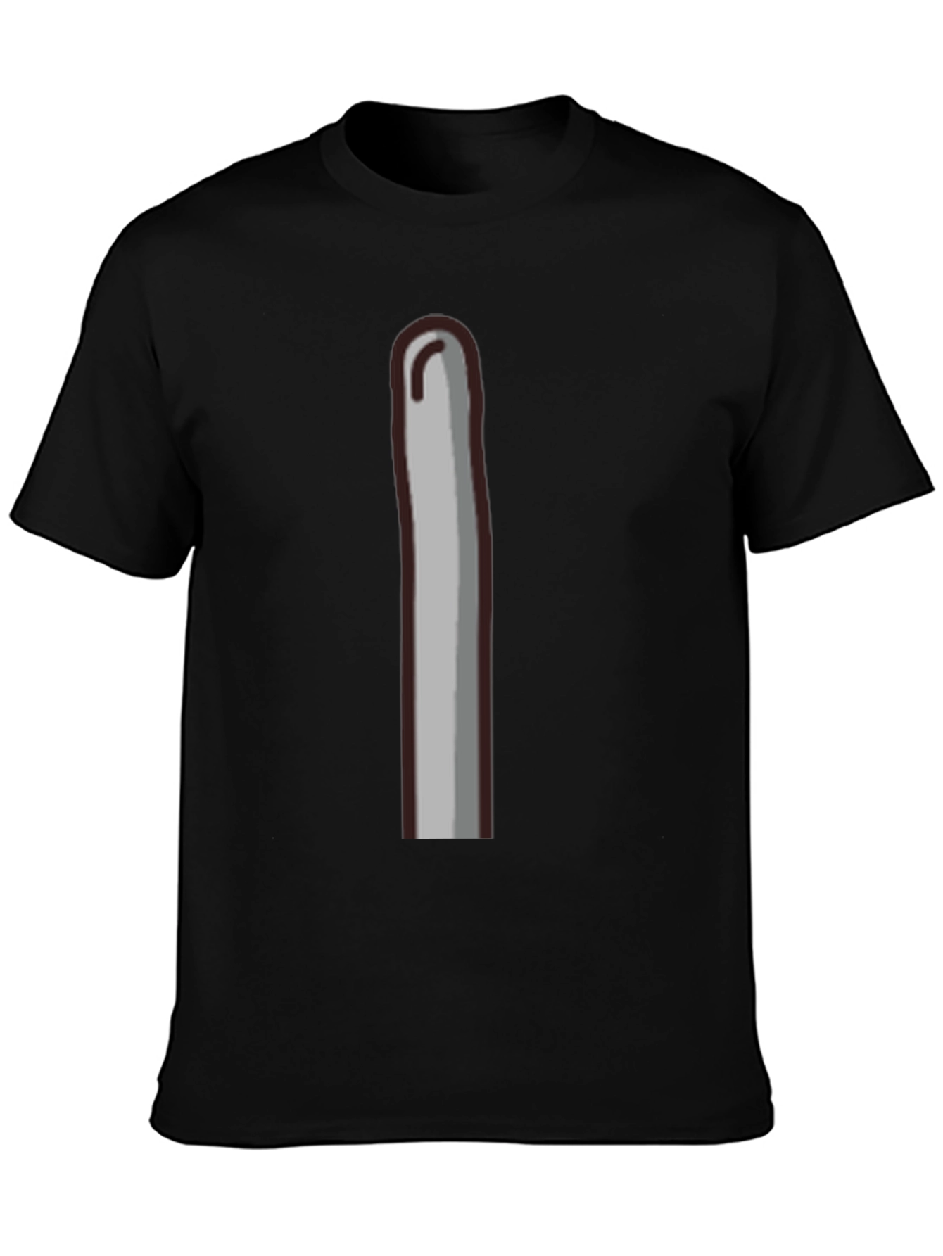 Funny Crochet Hook Graphic T-Shirt - Unique Design