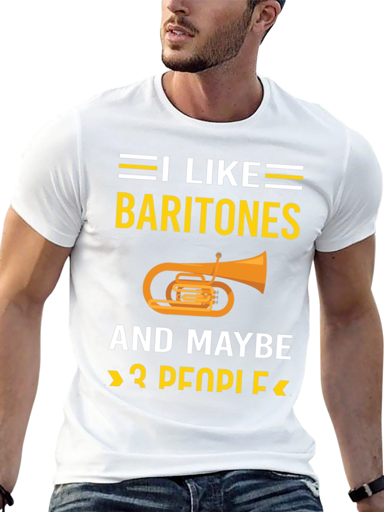 I Like Baritones T-Shirt Funny Music Lover Tee