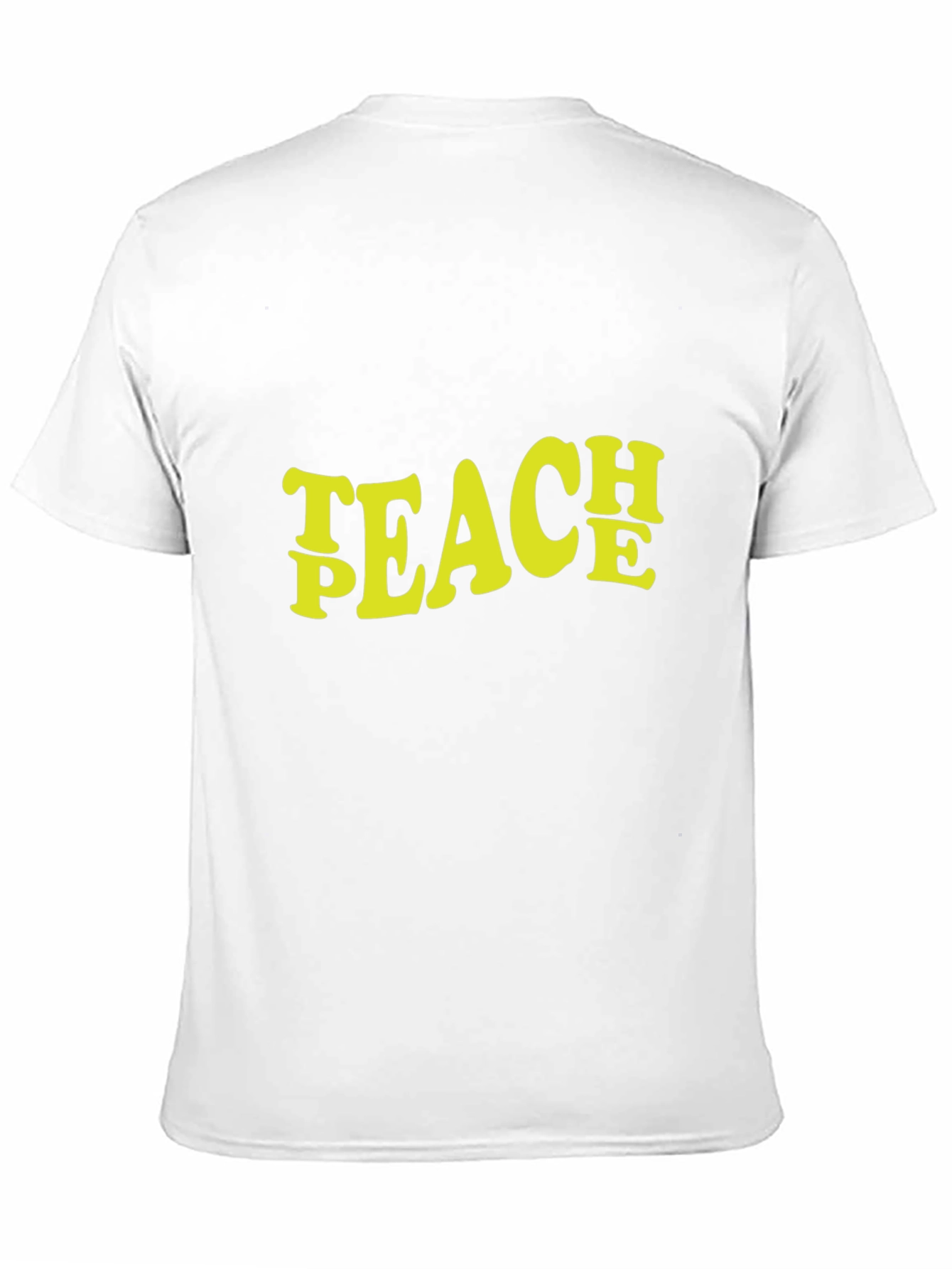Teach Peace Graphic Tee - Retro Style
