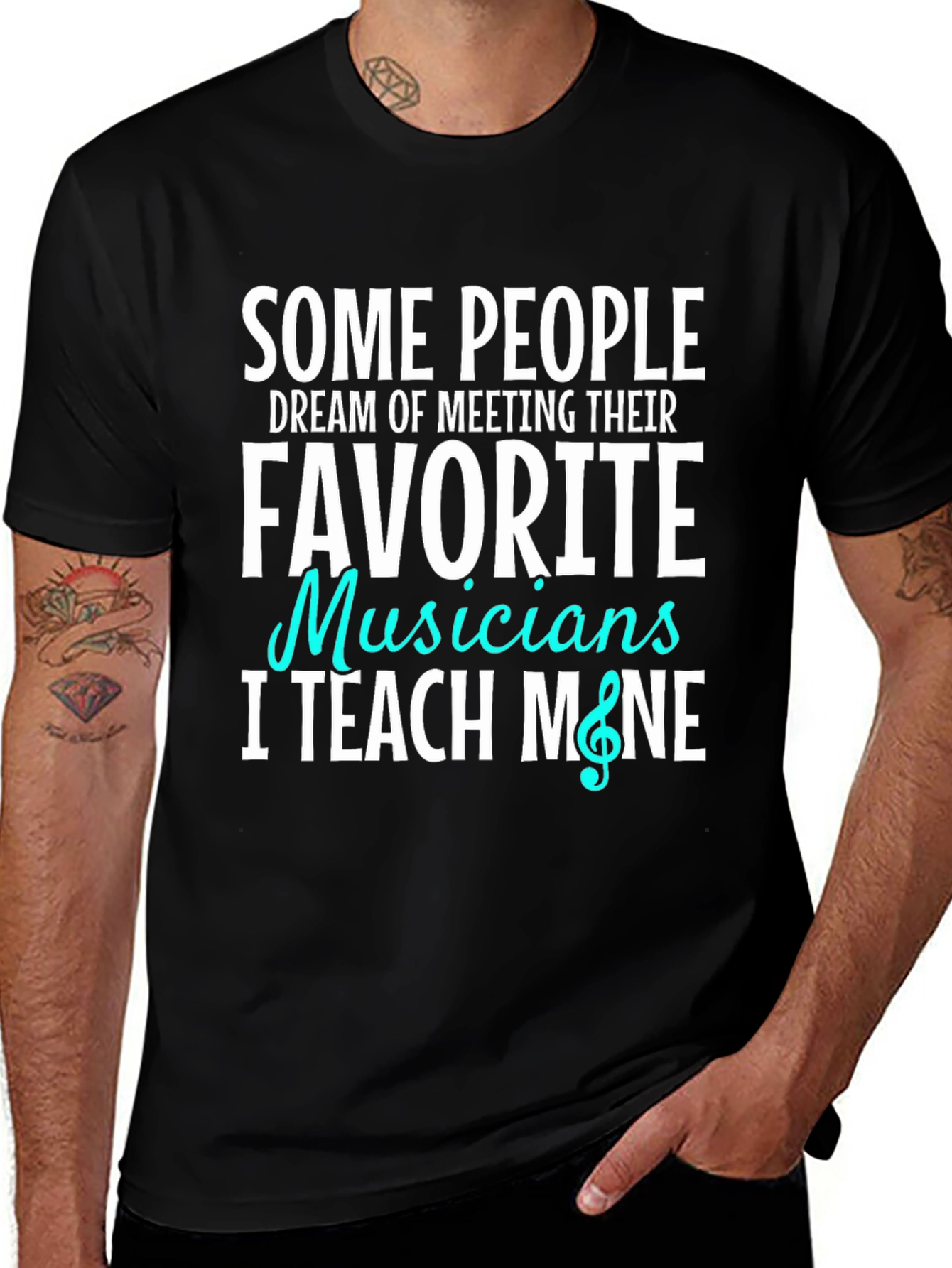 Musician Teacher Graphic T-Shirt