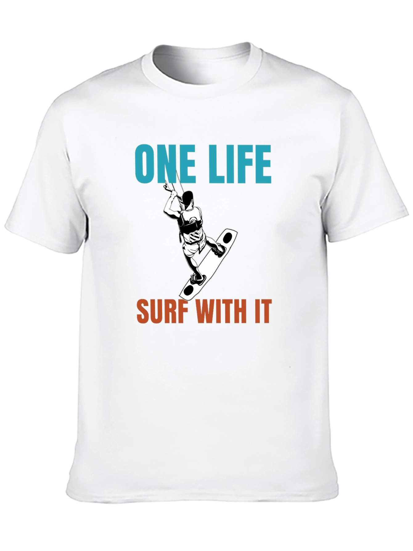 One Life Surf With It Tee