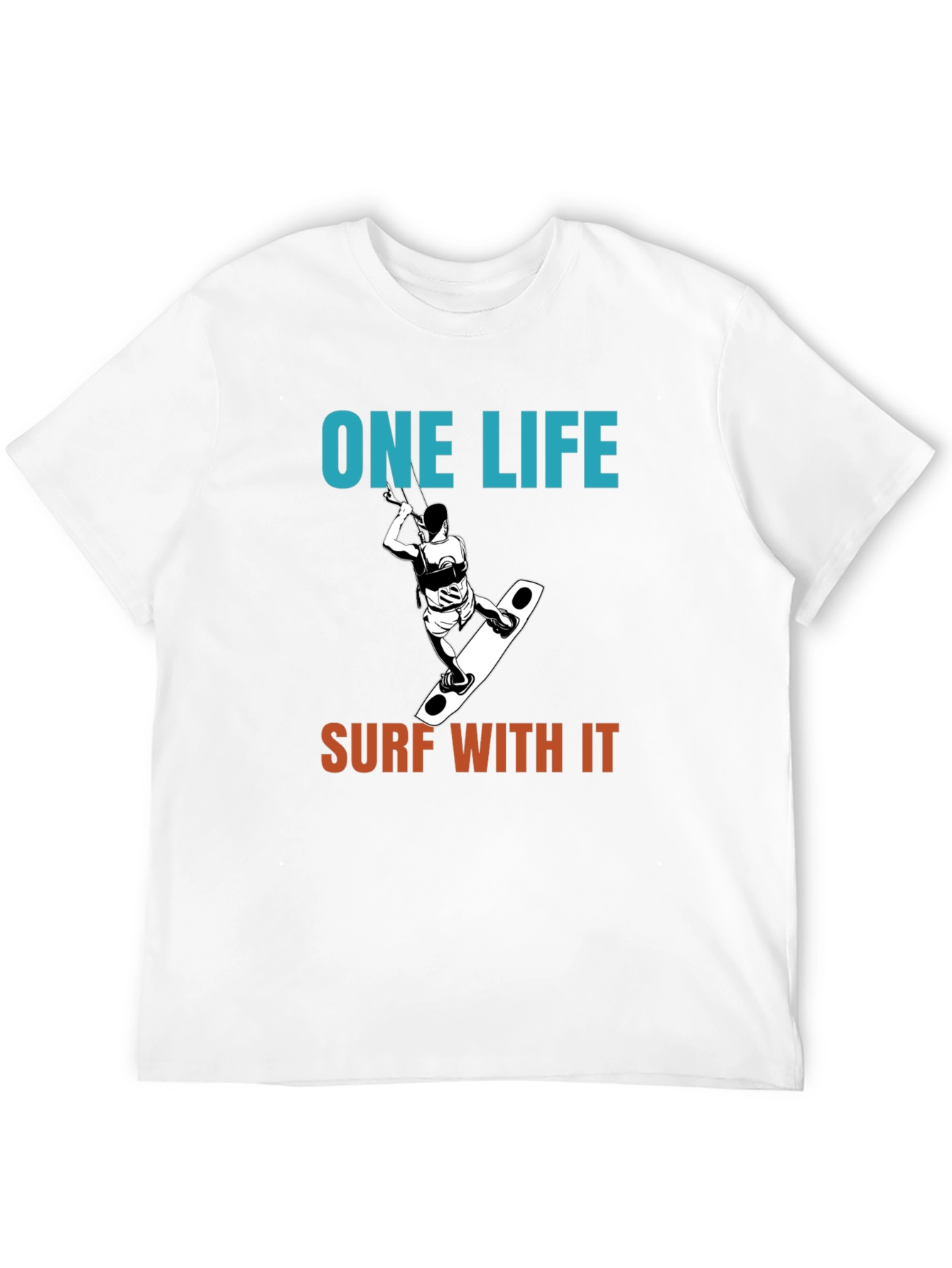 One Life Surf With It Tee