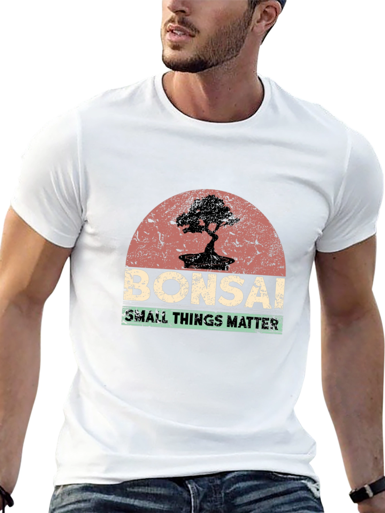 Bonsai Tree Graphic Tee - Small Things Matter T-Shirt