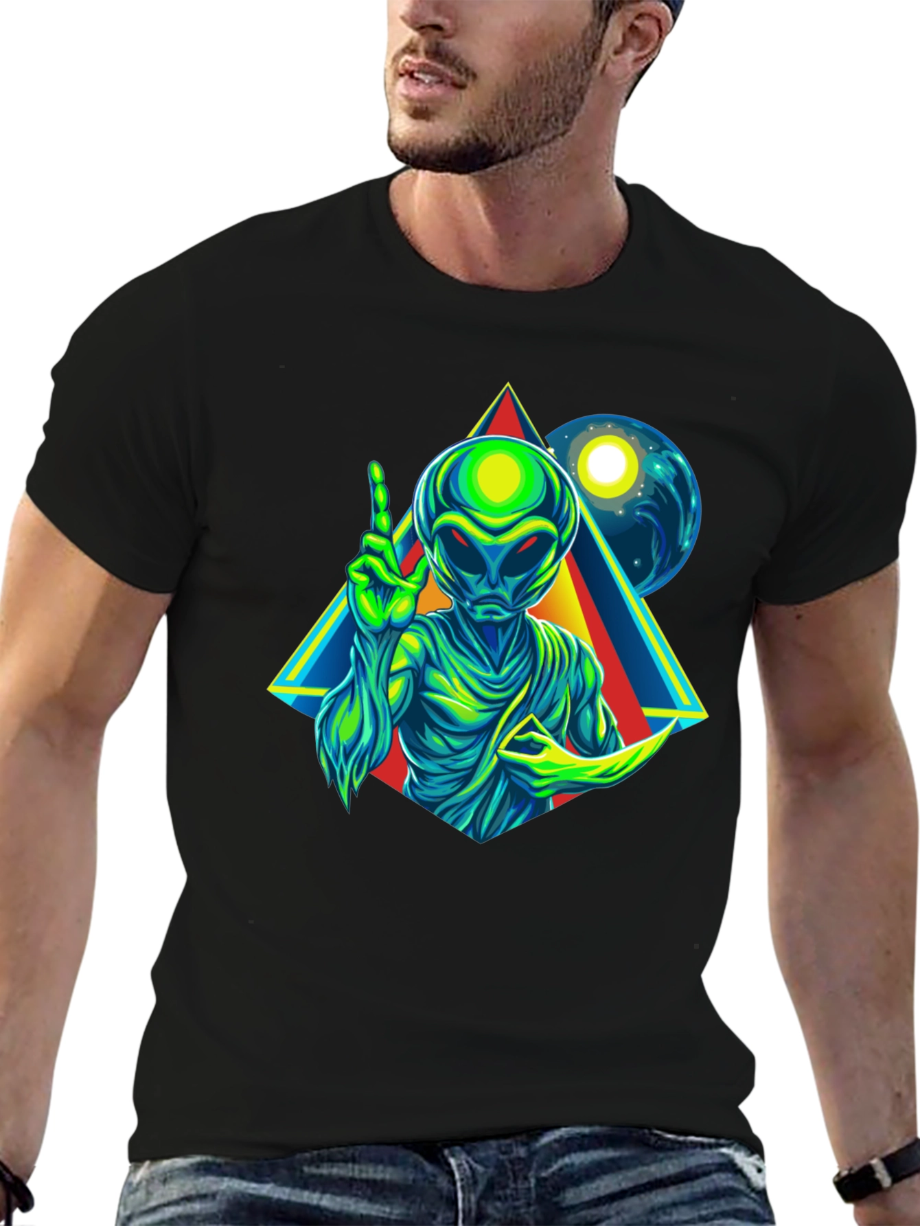 Alien Graphic T-Shirt