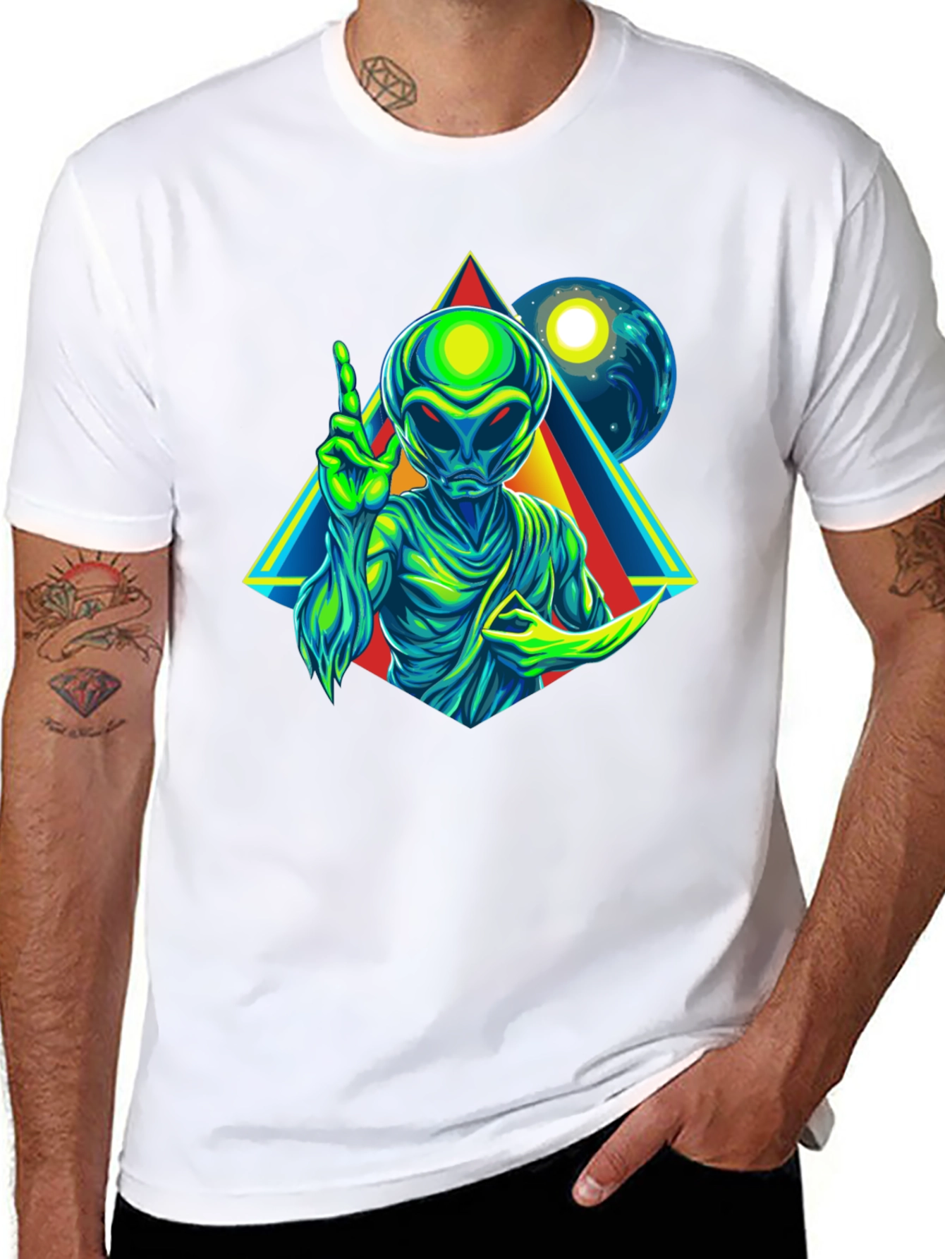Alien Graphic T-Shirt