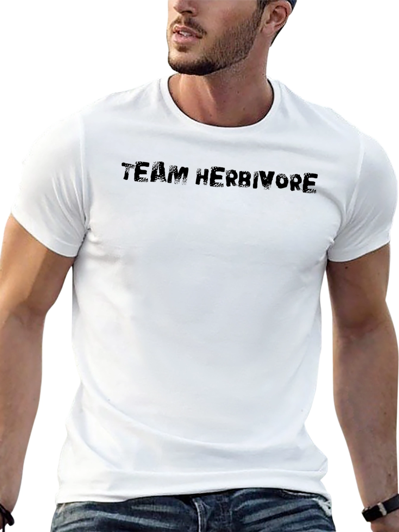 Team Herbivore Black T-Shirt