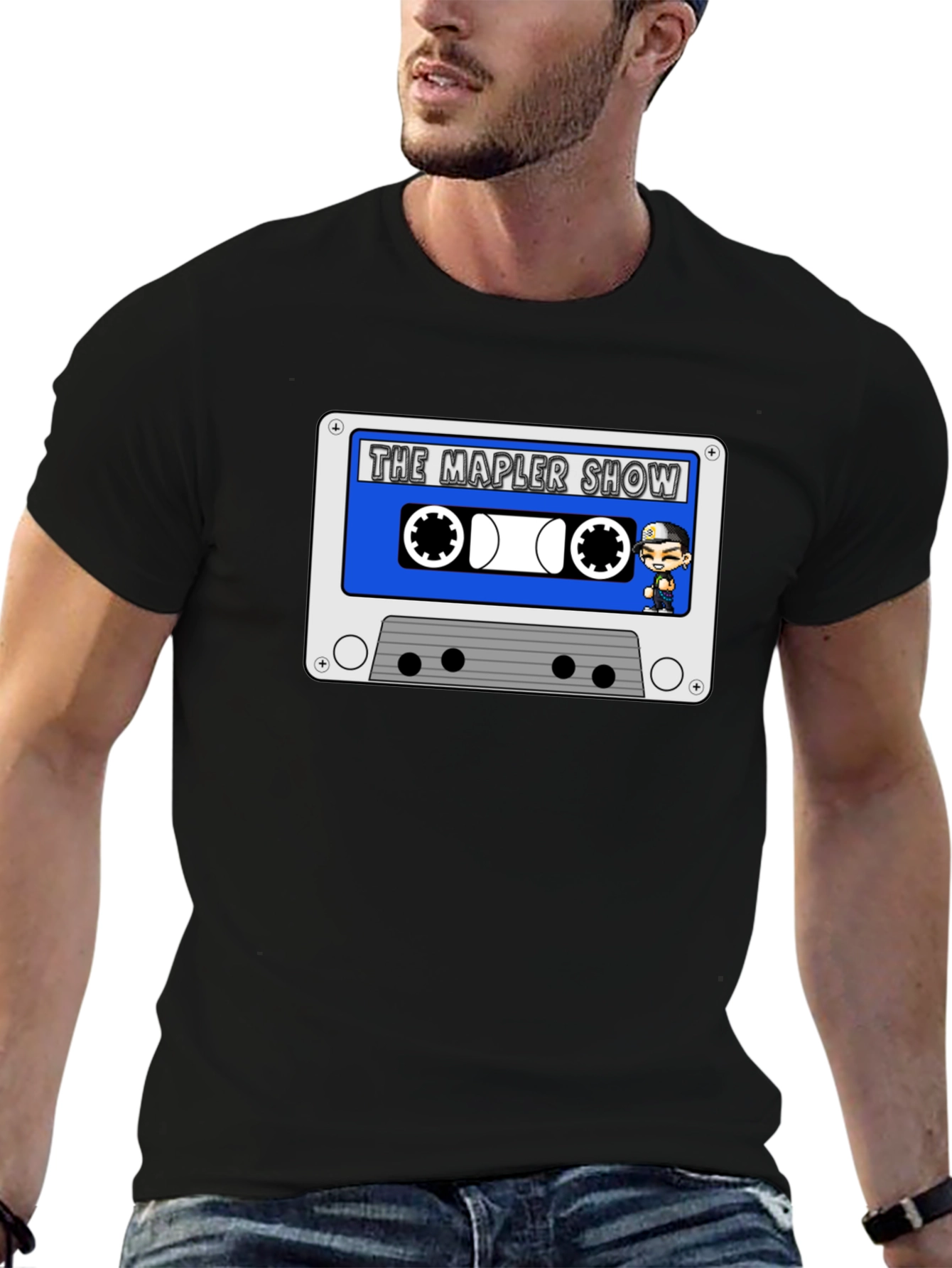 The Mapler Show Cassette Graphic Tee