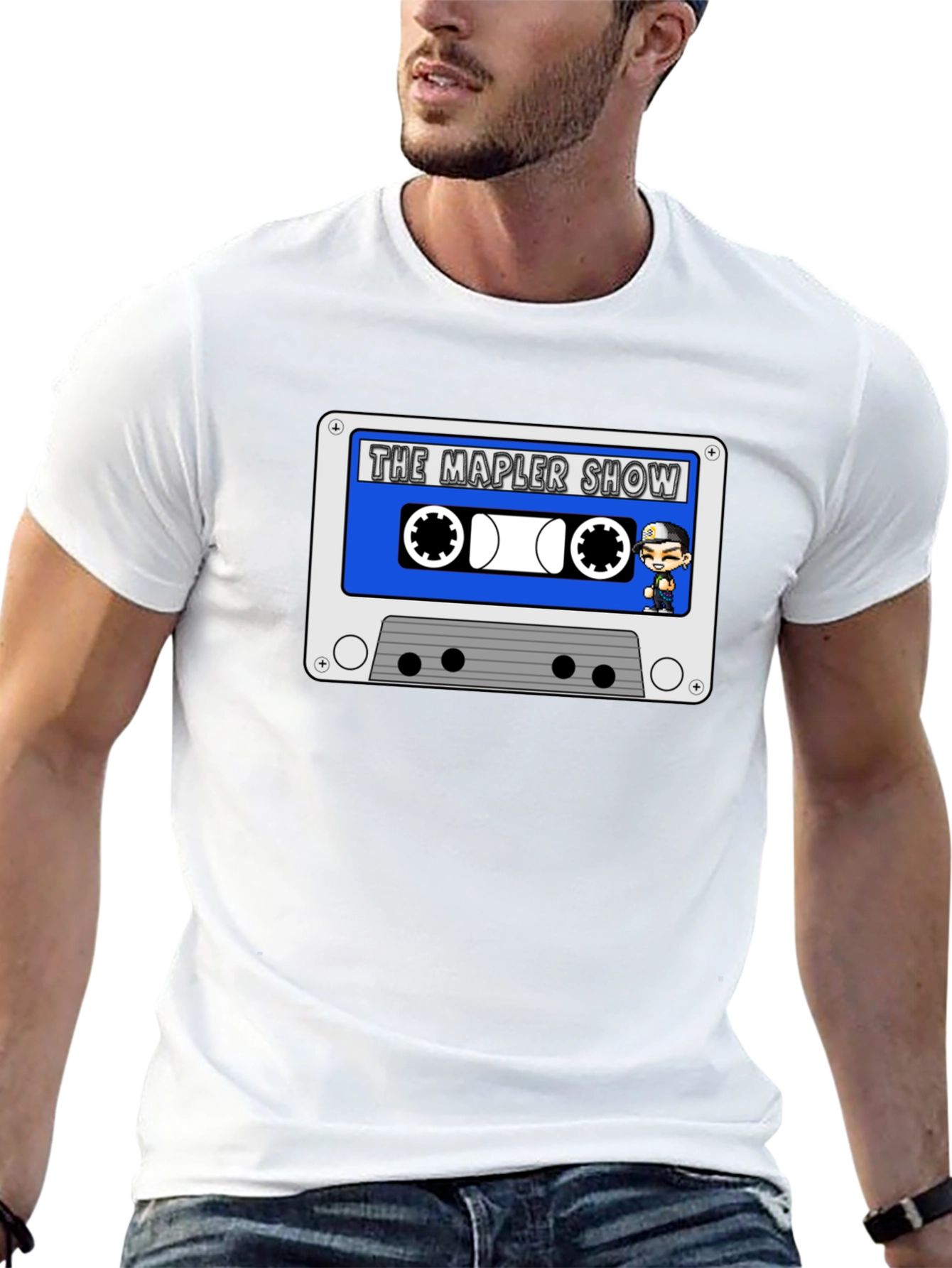 The Mapler Show Cassette Graphic Tee